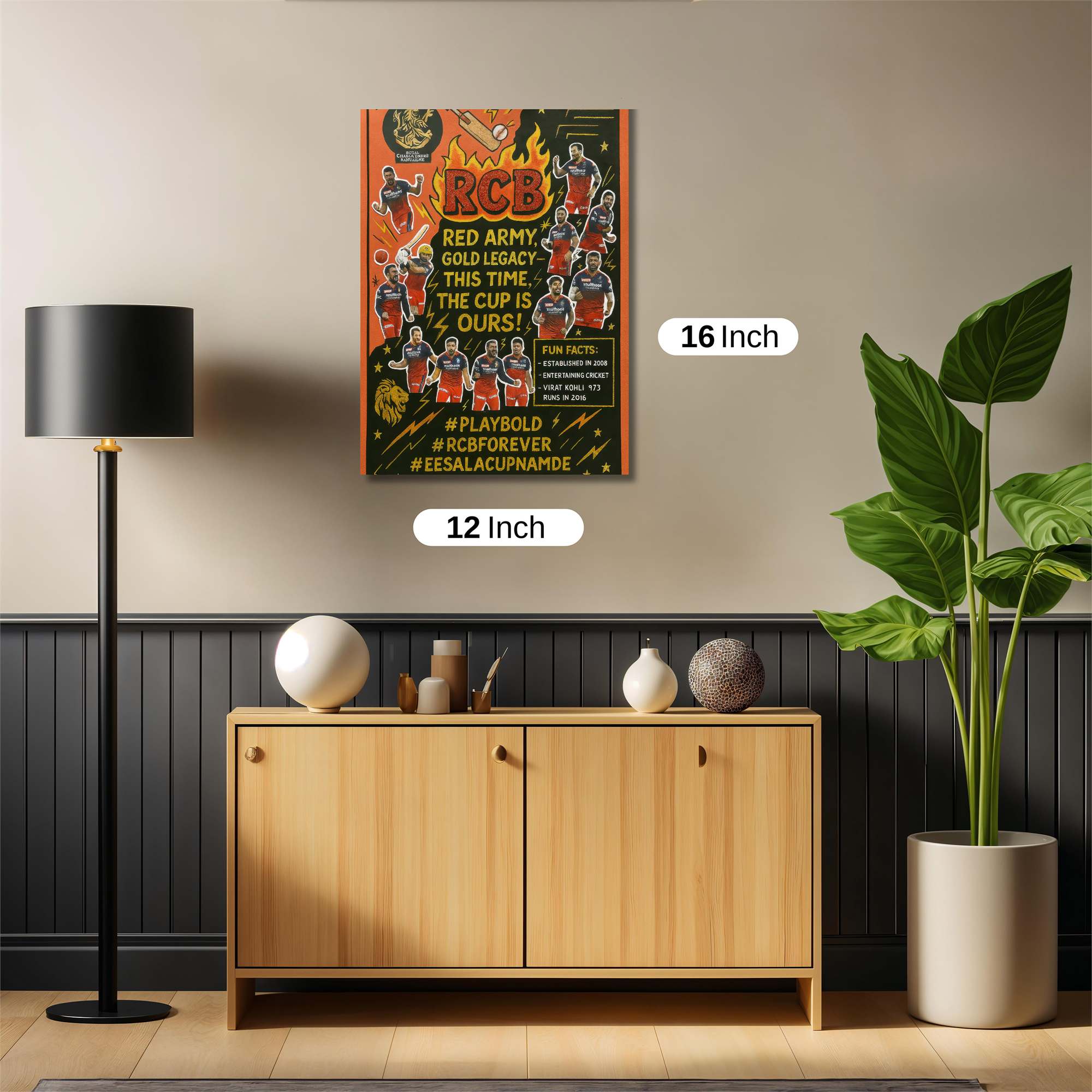 Kohli Confident Safe Wall Magnetic / M