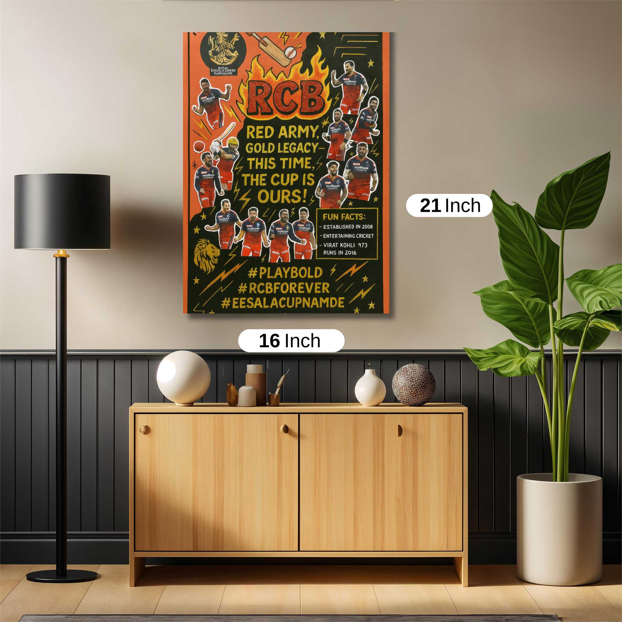 Kohli Confident Safe Wall Magnetic / M