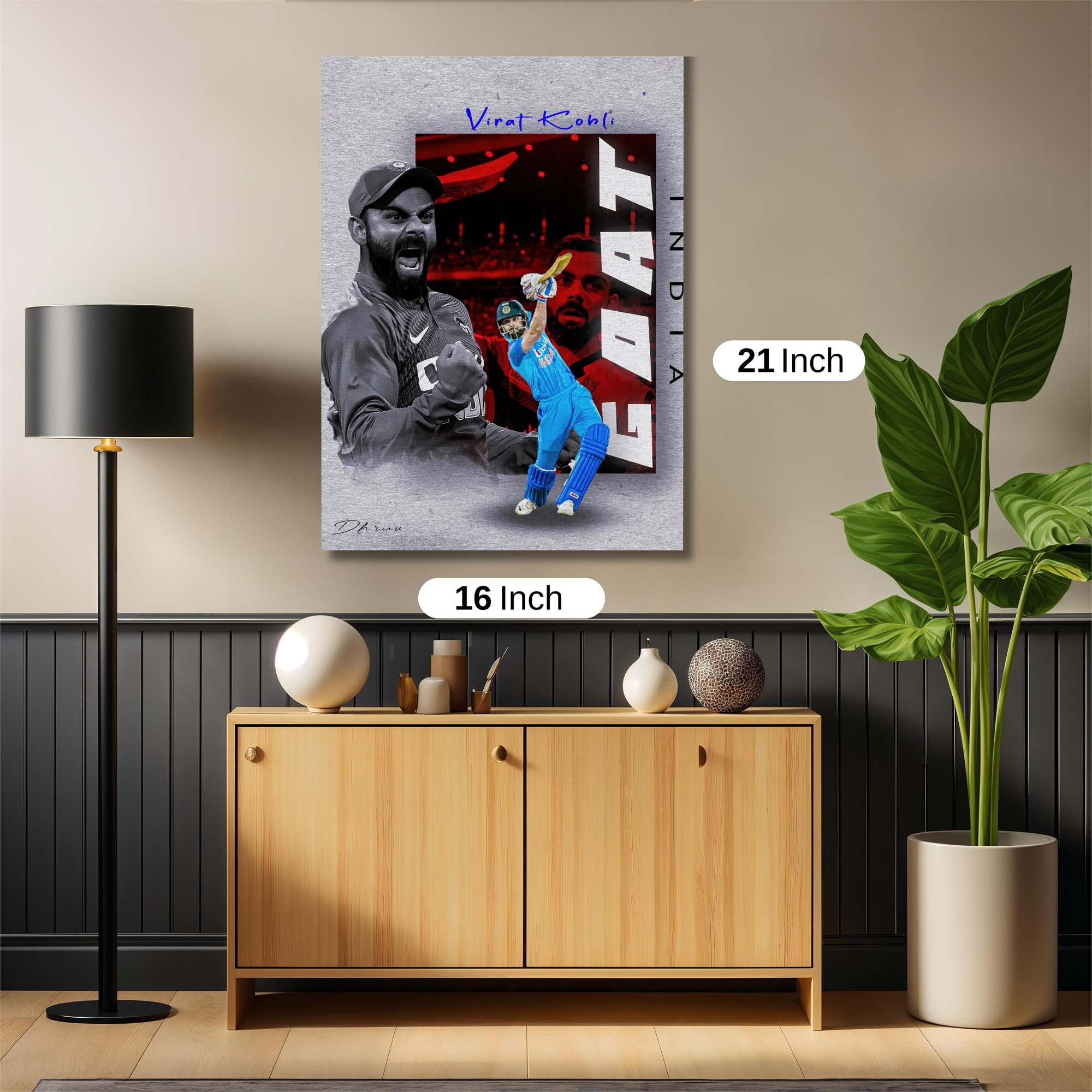 Virat Triumphant Safe Wall Magnetic / M
