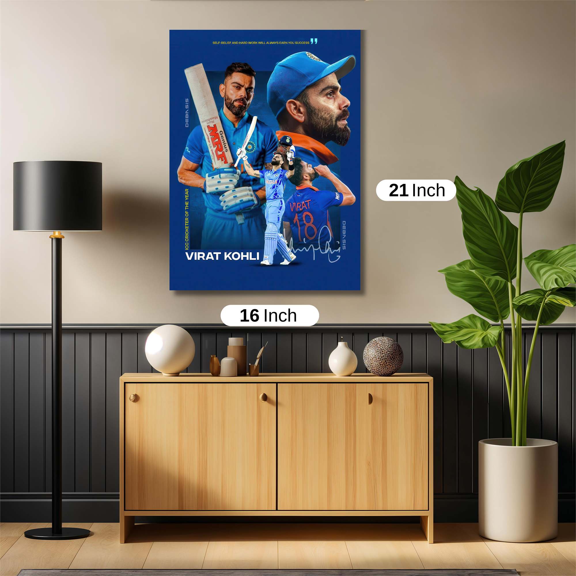 Virat Triumphant Safe Wall Magnetic / M