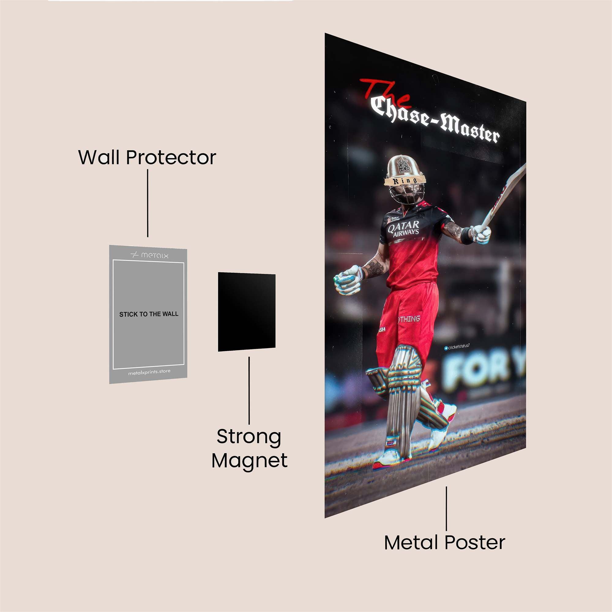 Virat Victorious Safe Wall Magnetic / M