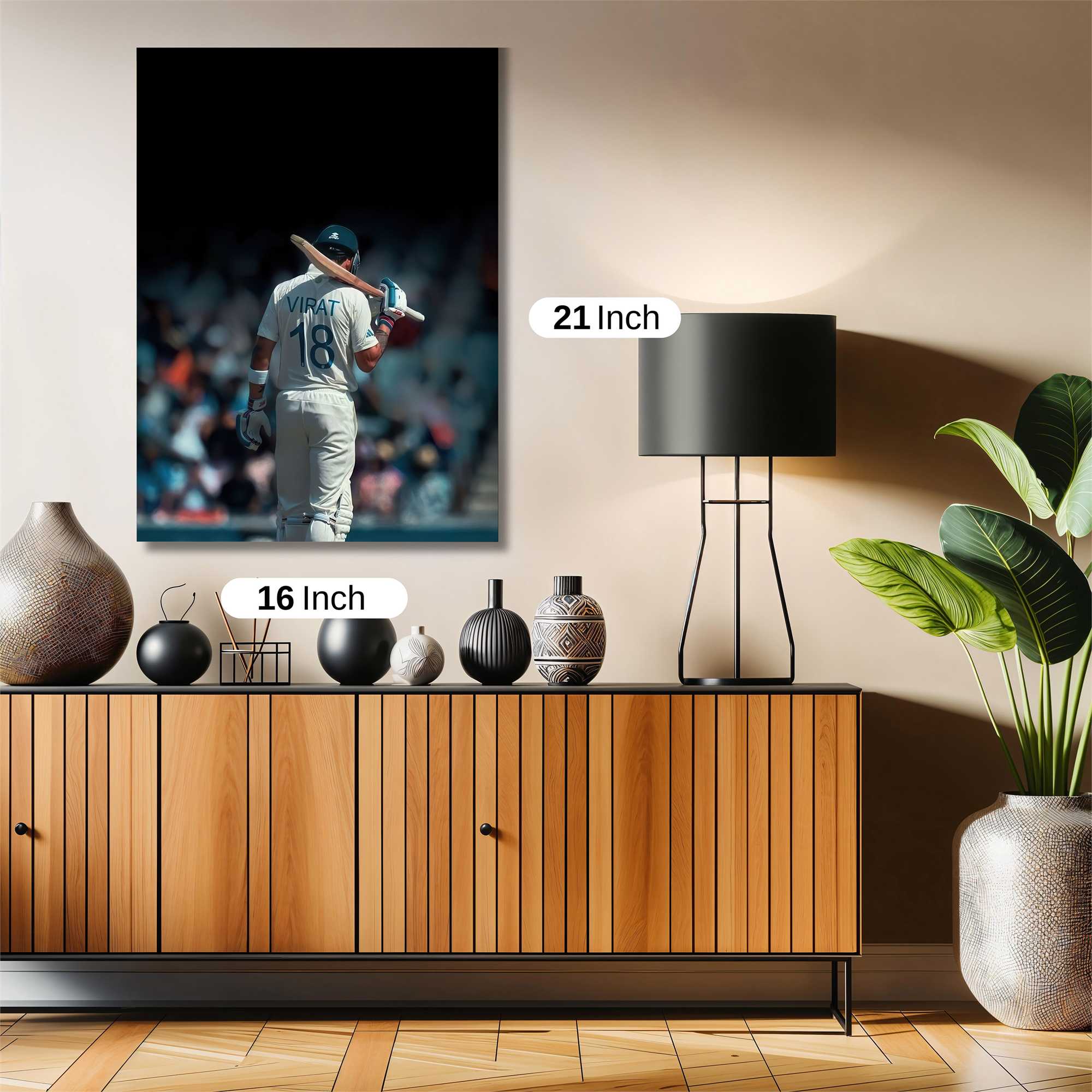 Virat Reflective Safe Wall Magnetic / M