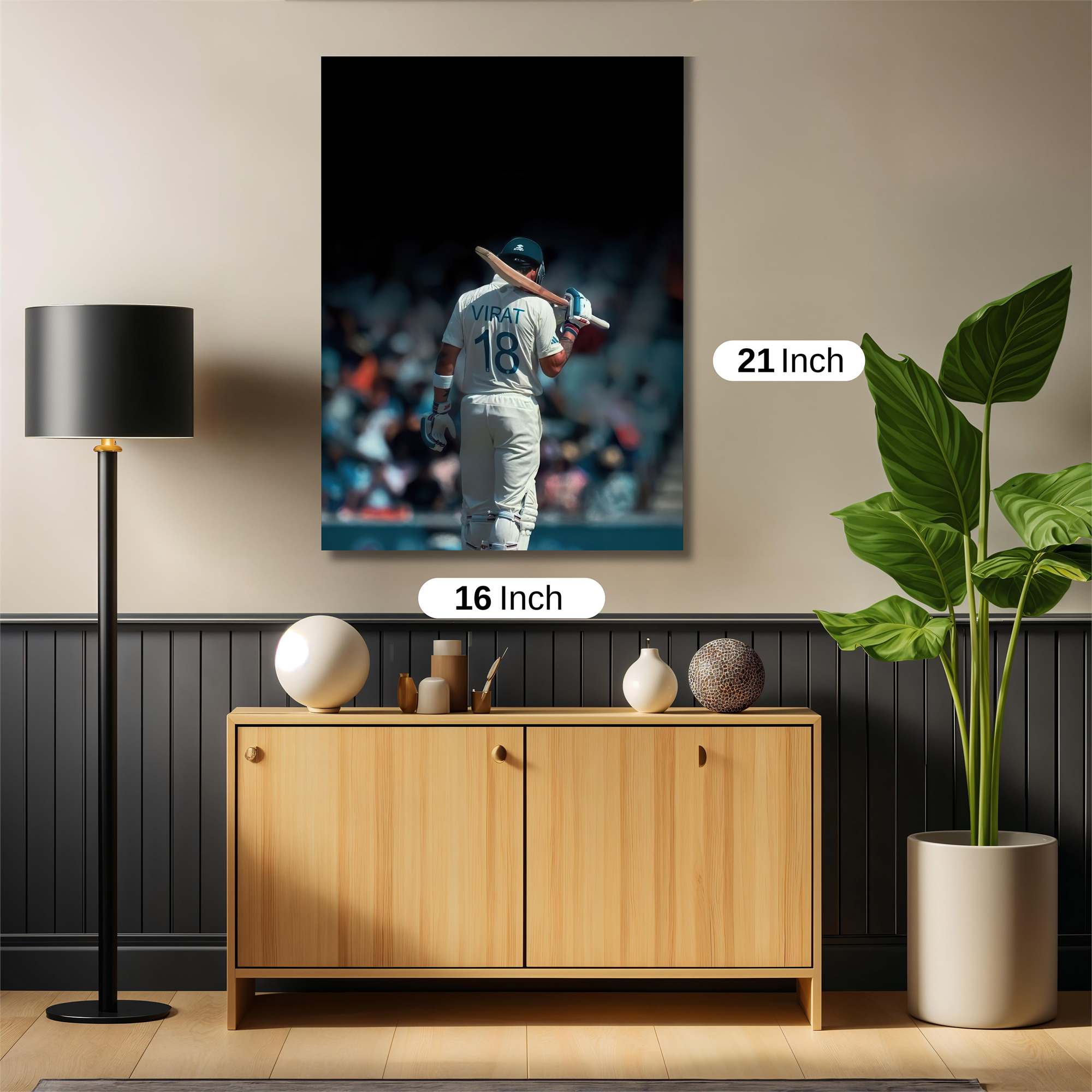 Virat Reflective Safe Wall Magnetic / M