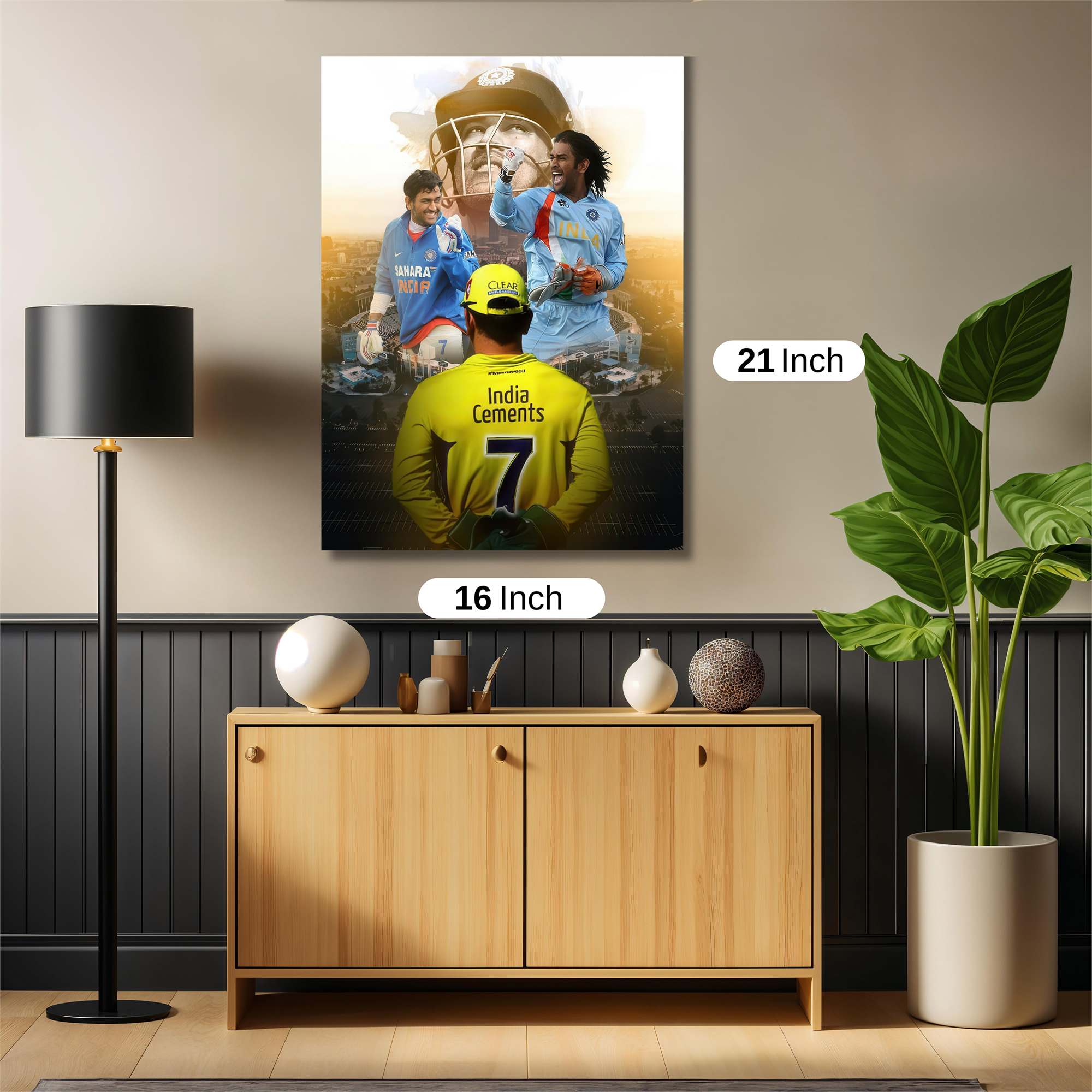 Cricket Legends Safe Wall Magnetic / M