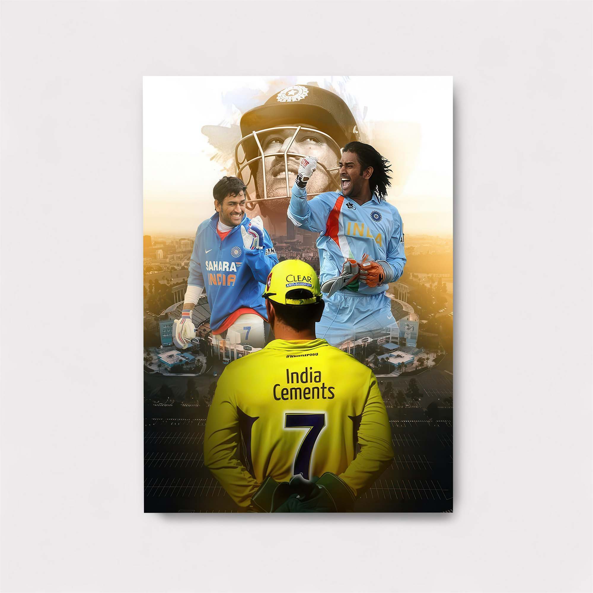 Cricket Legends Safe Wall Magnetic / M