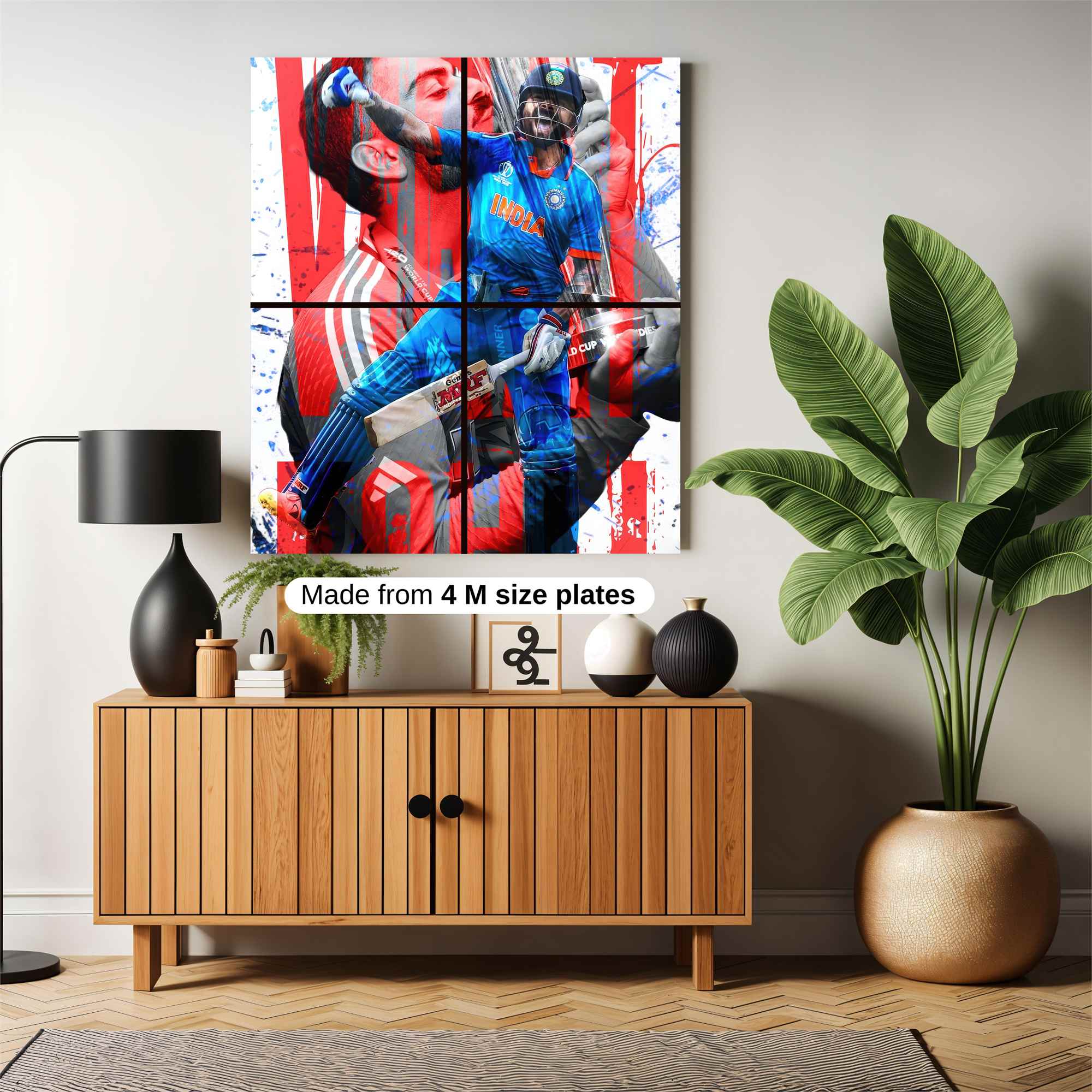 Kohli Triumphant Safe Wall Magnetic / M