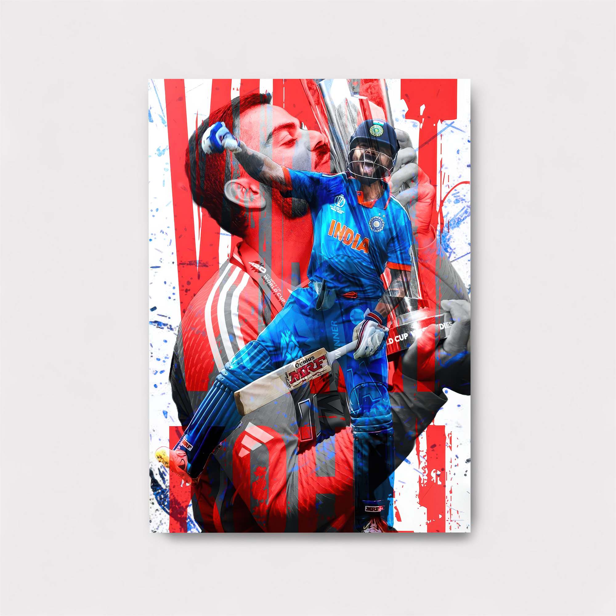 Kohli Triumphant Safe Wall Magnetic / M
