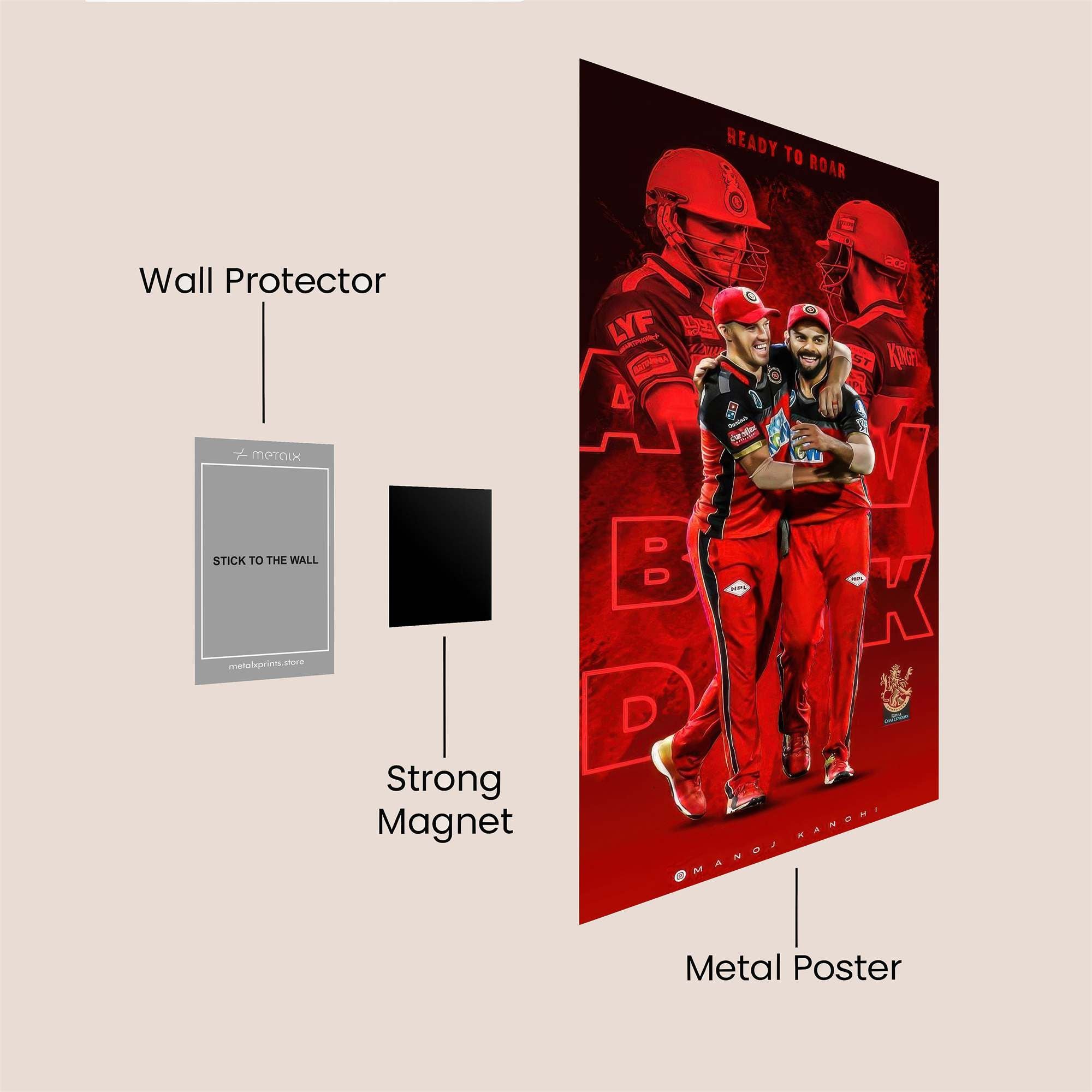 Virat Victorious Safe Wall Magnetic / M