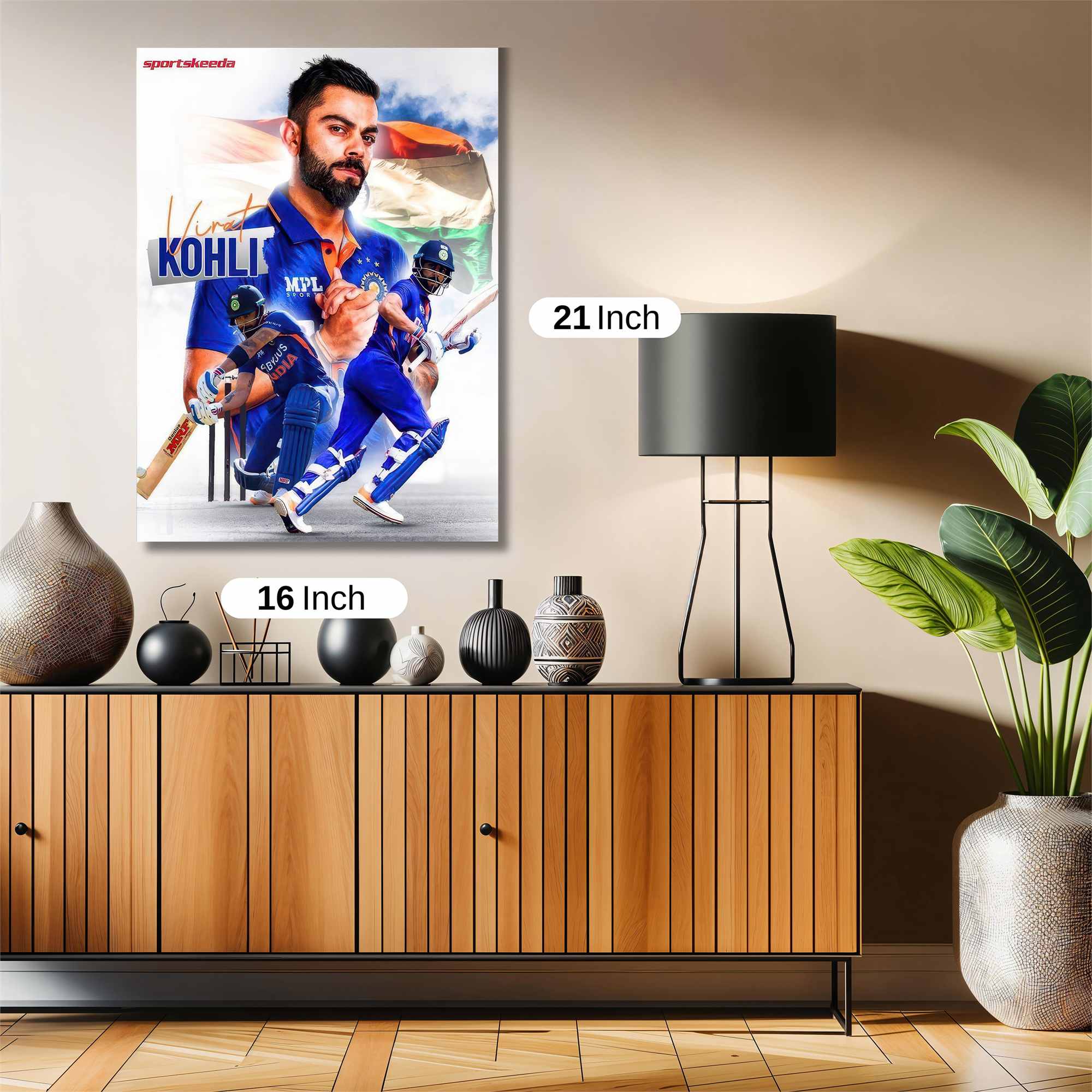 Kohli Triumphant Safe Wall Magnetic / M