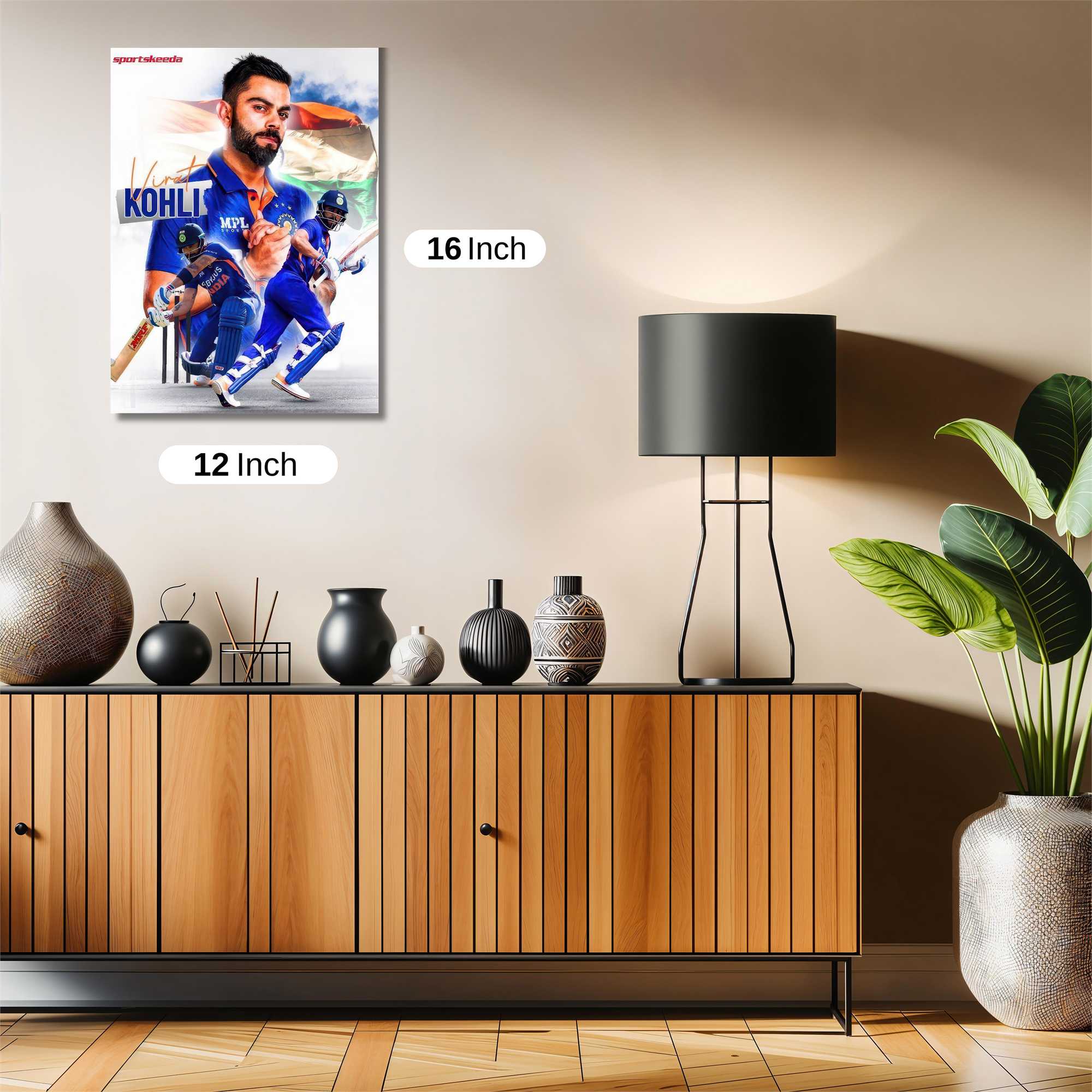 Kohli Triumphant Safe Wall Magnetic / M