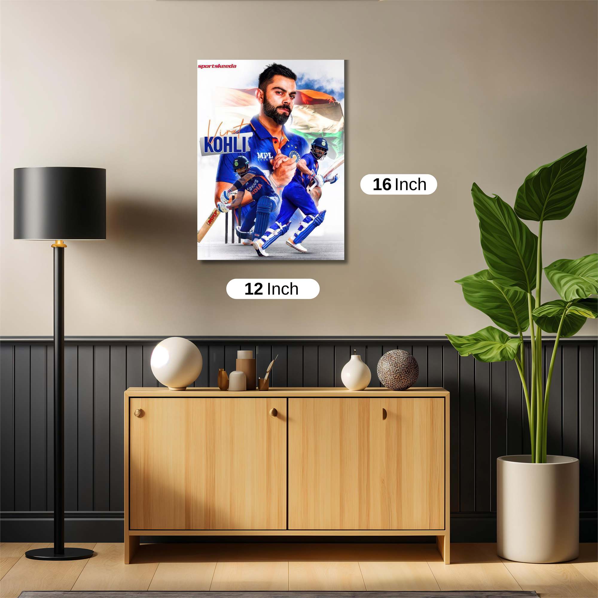 Kohli Triumphant Safe Wall Magnetic / M
