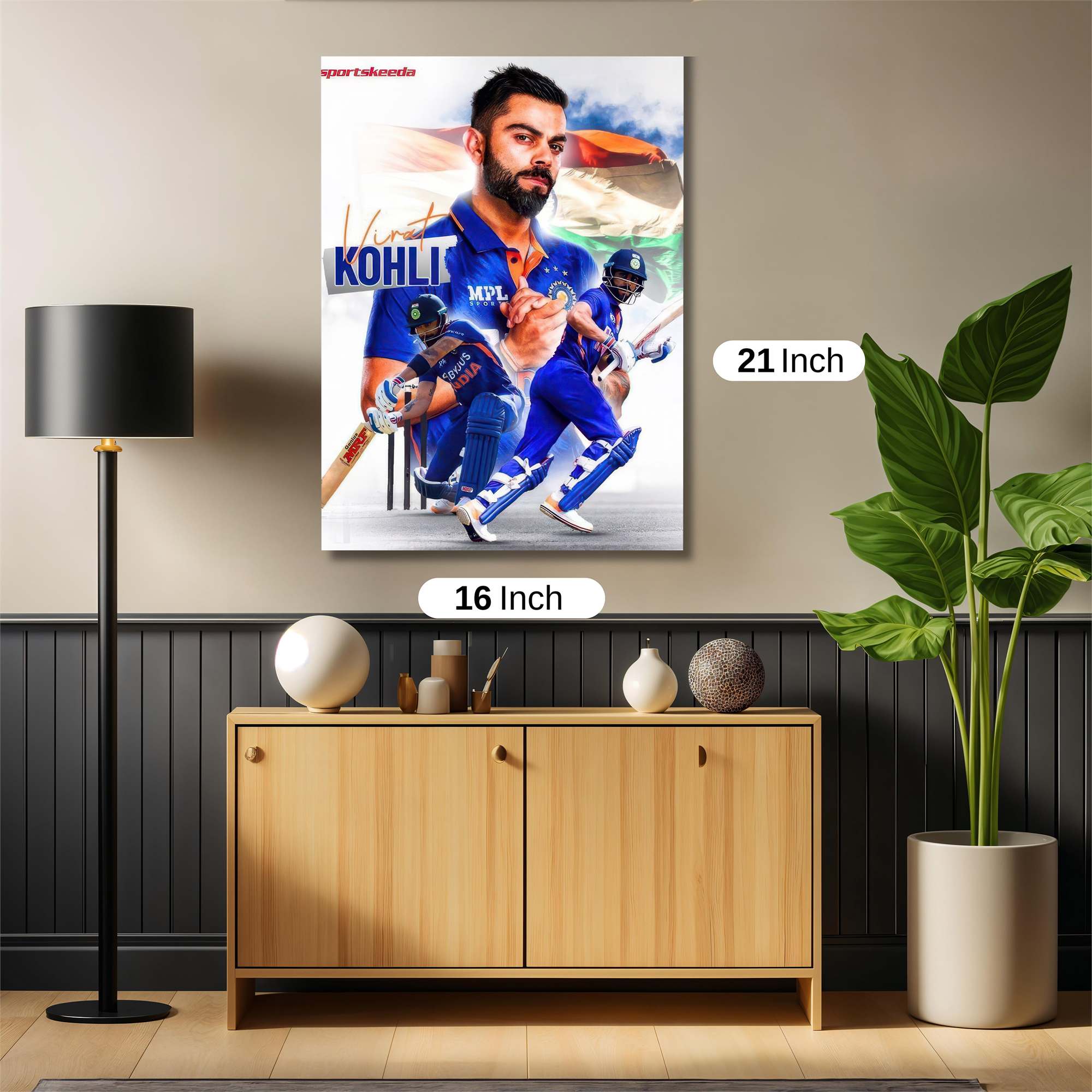 Kohli Triumphant Safe Wall Magnetic / M