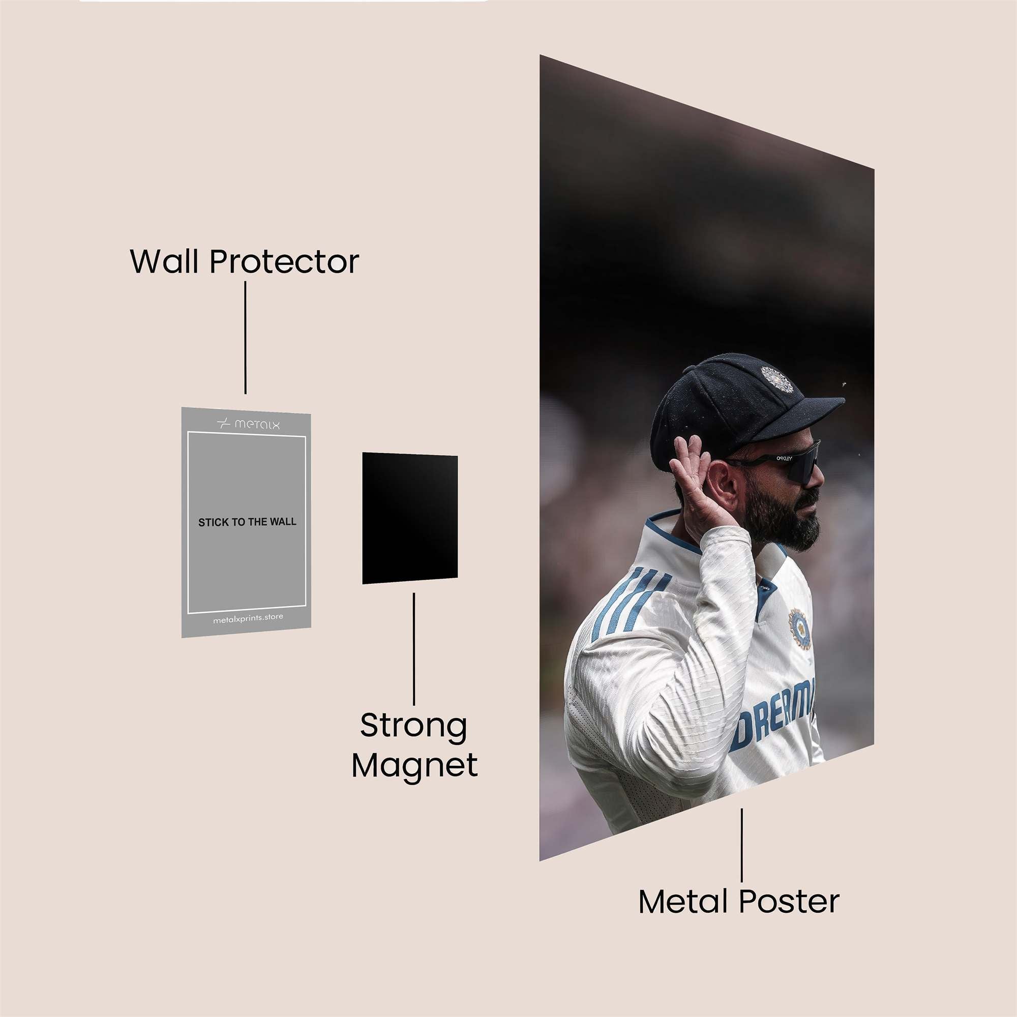 Kohli Contemplative Safe Wall Magnetic / M
