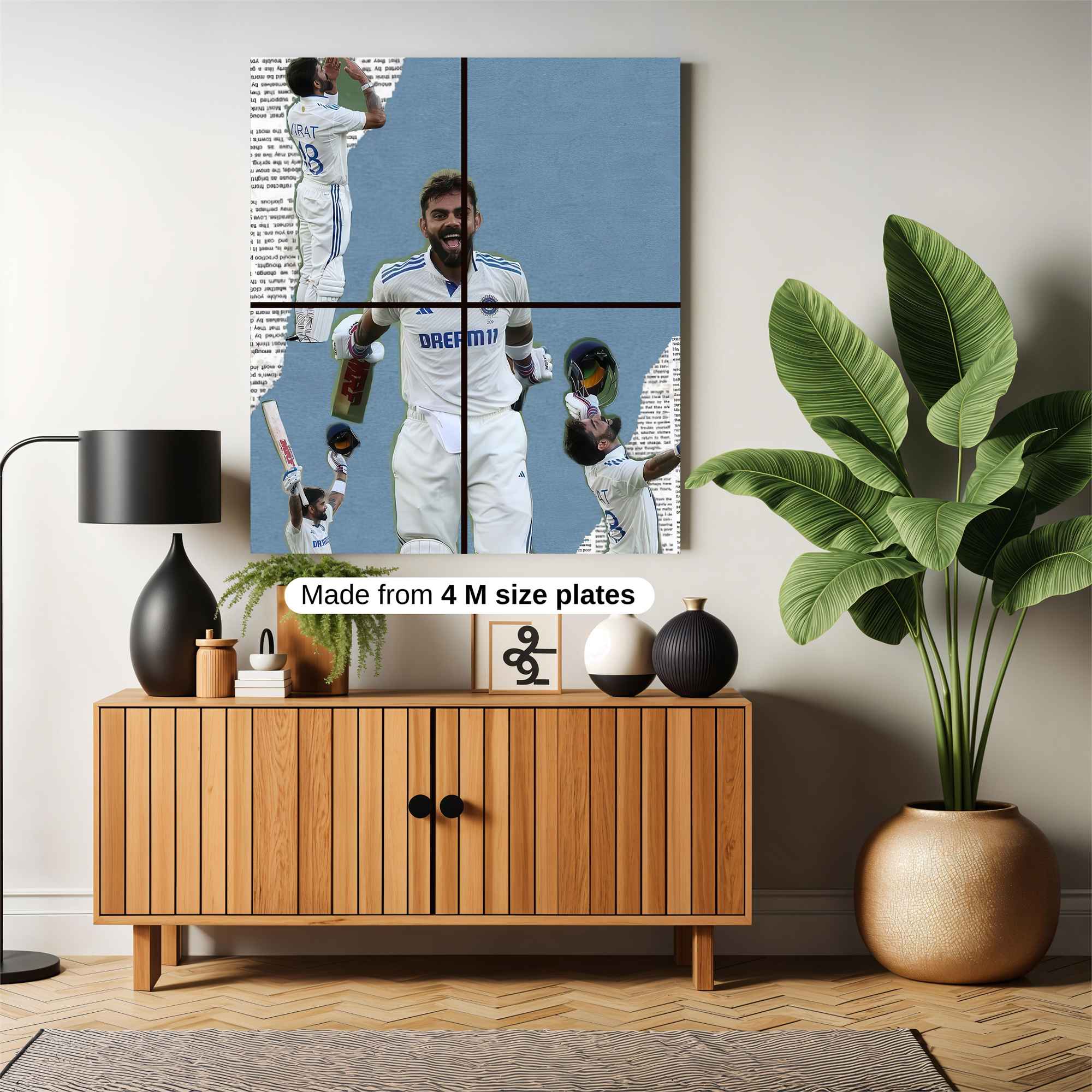 Kohli Triumphant Safe Wall Magnetic / M
