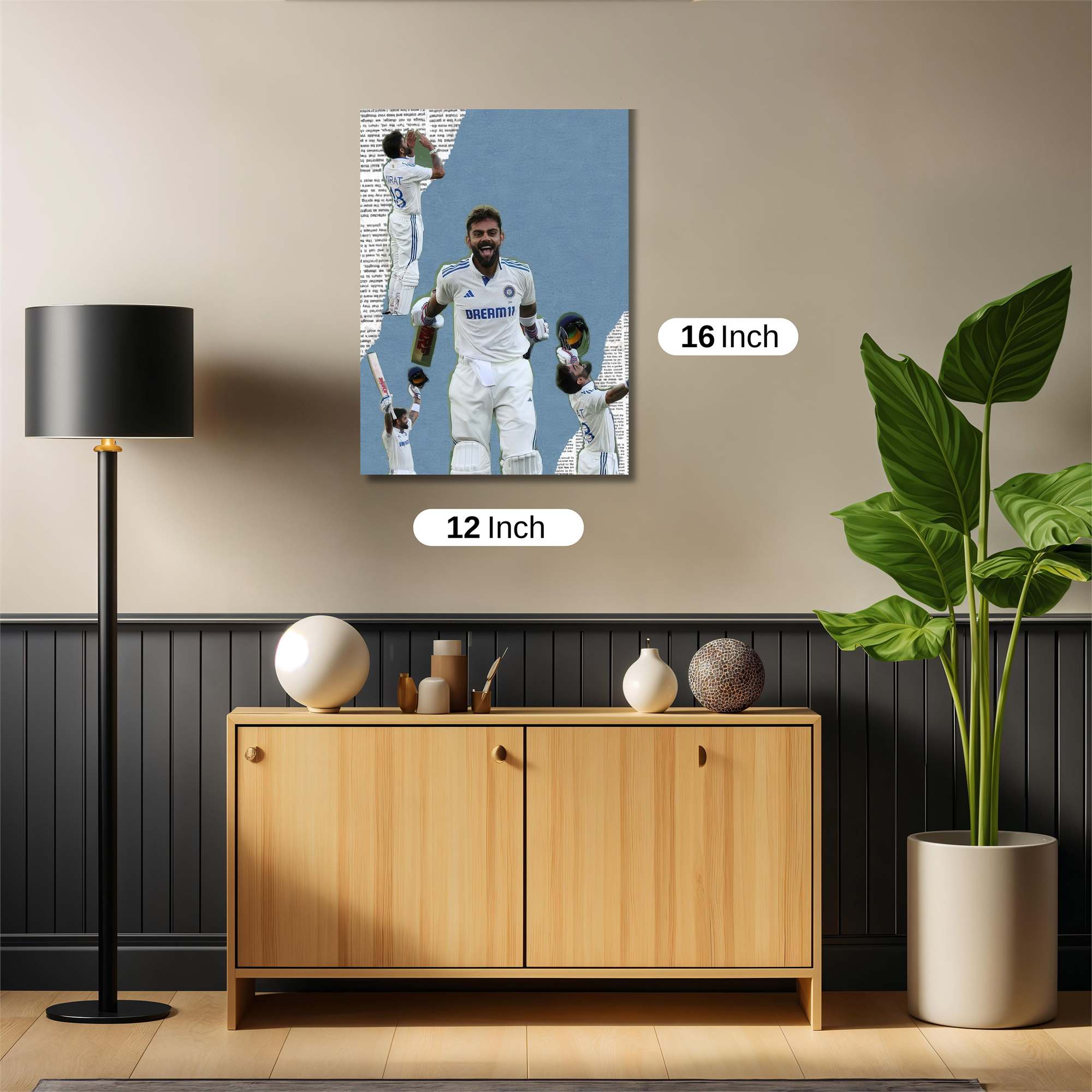 Kohli Triumphant Safe Wall Magnetic / M