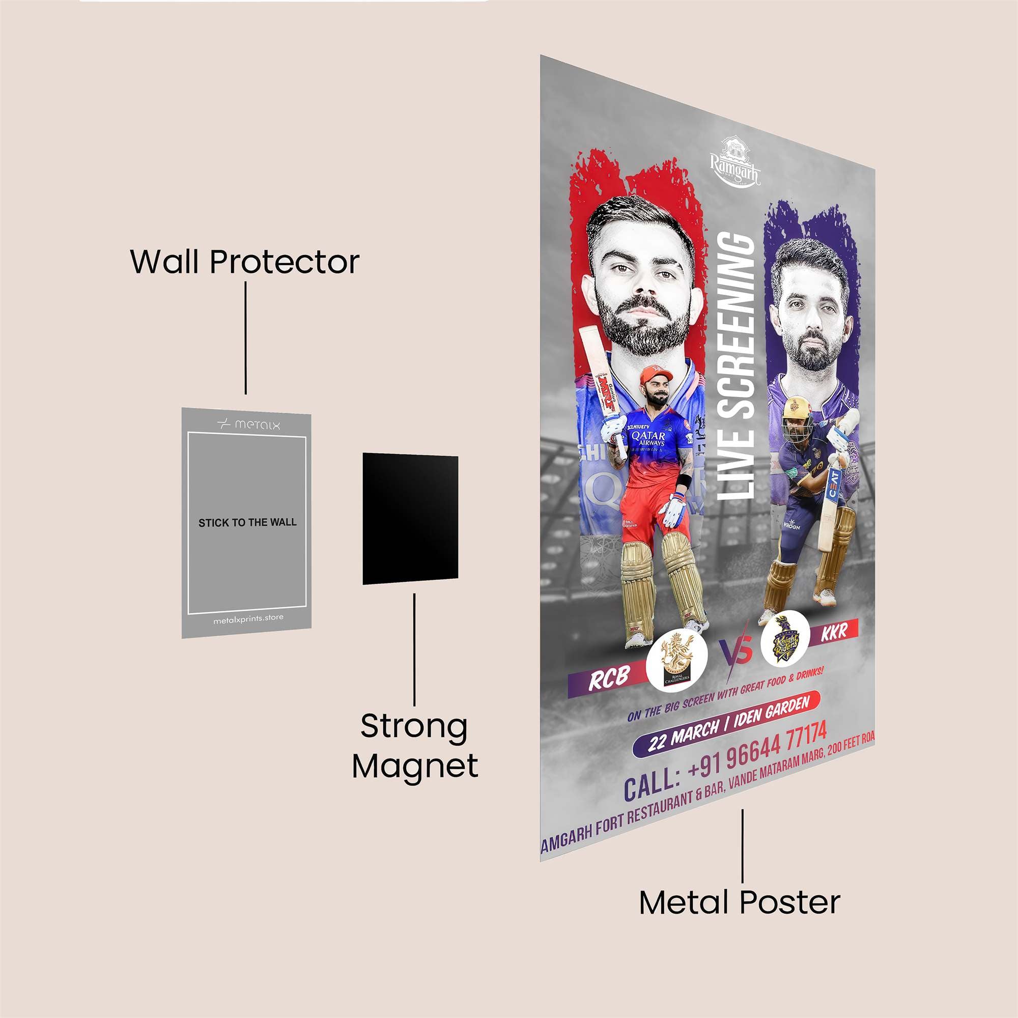 Virat Intense Safe Wall Magnetic / M