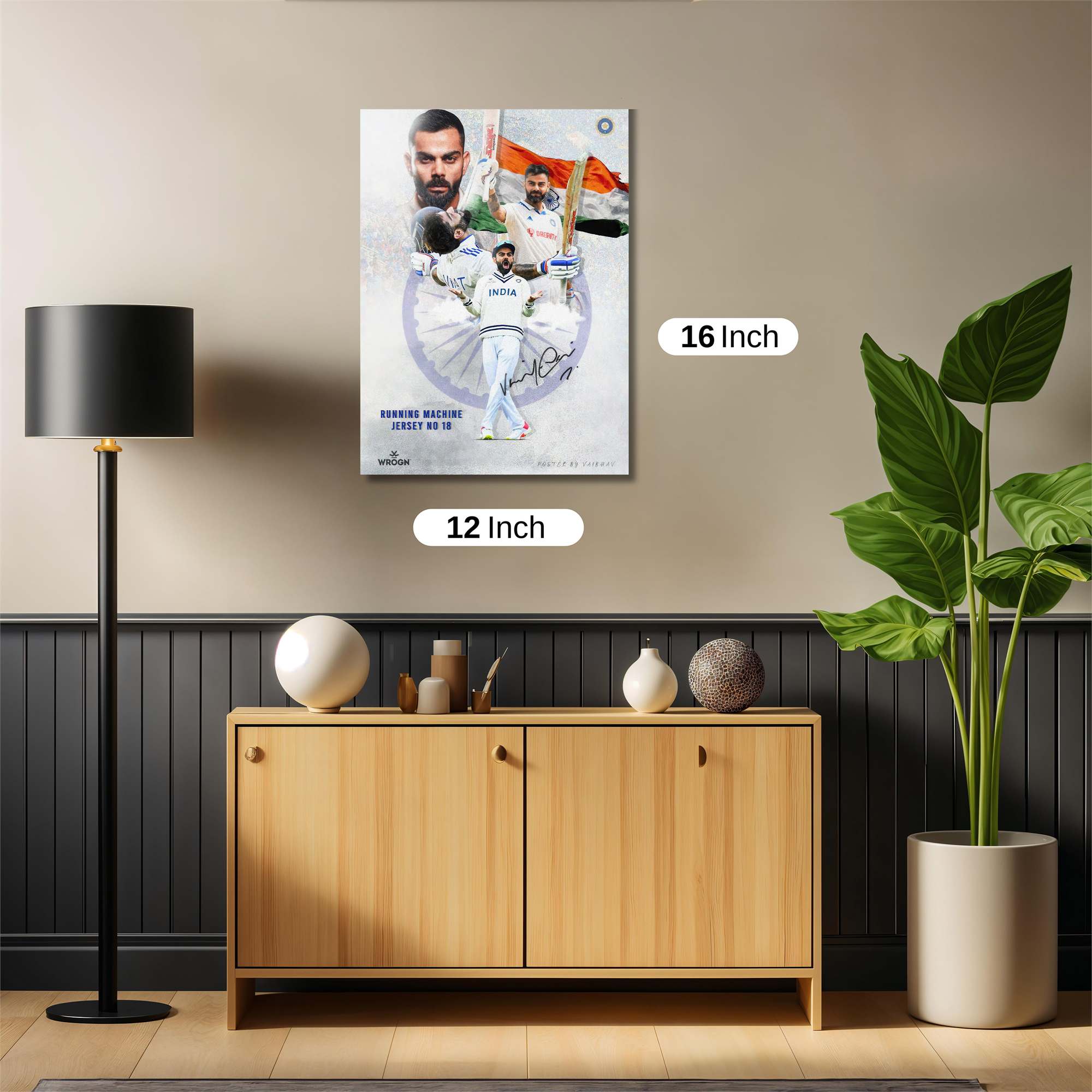 Virat Victorious Safe Wall Magnetic / M
