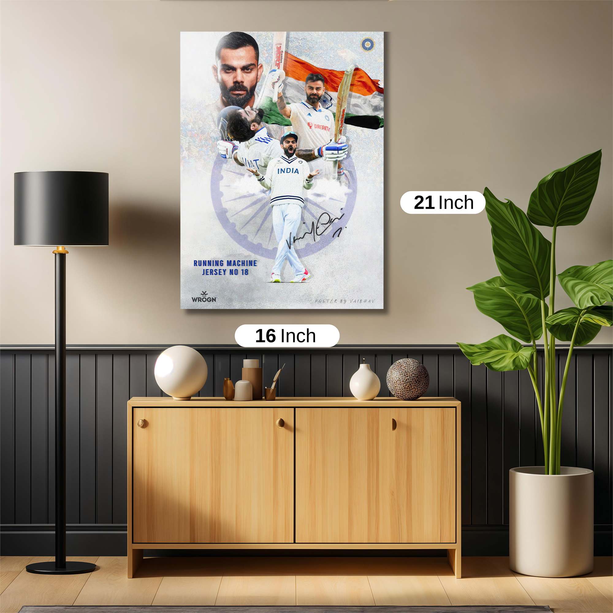 Virat Victorious Safe Wall Magnetic / M