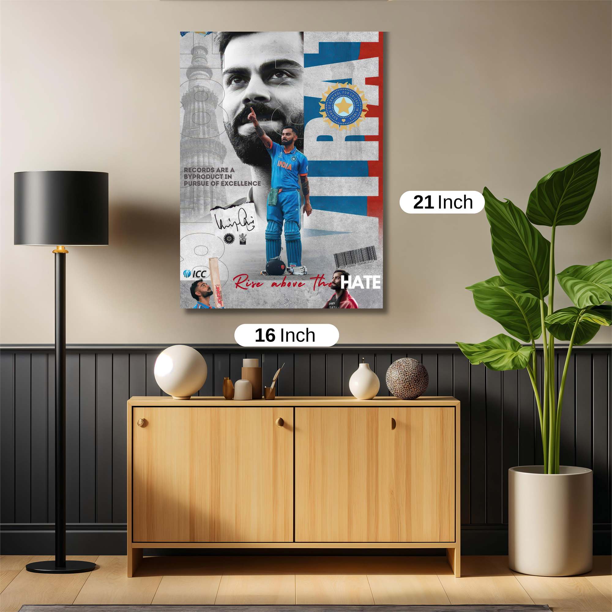 Virat Triumphant Safe Wall Magnetic / M