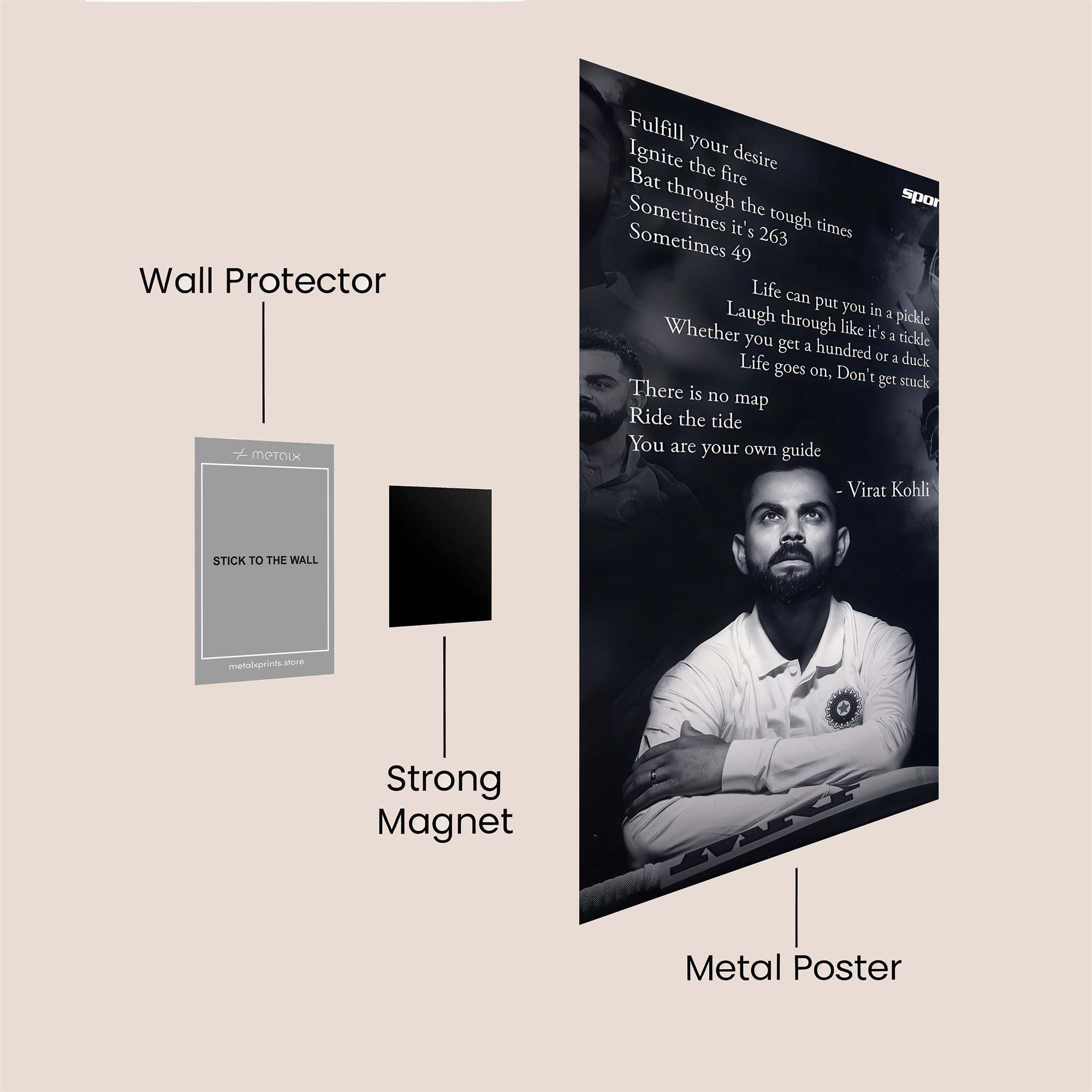 Virat Victorious Safe Wall Magnetic / M