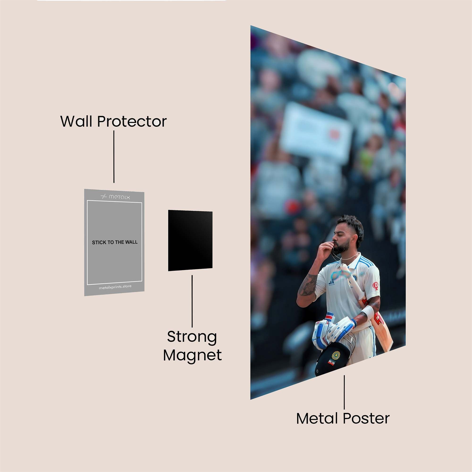 Kohli Contemplative Safe Wall Magnetic / M