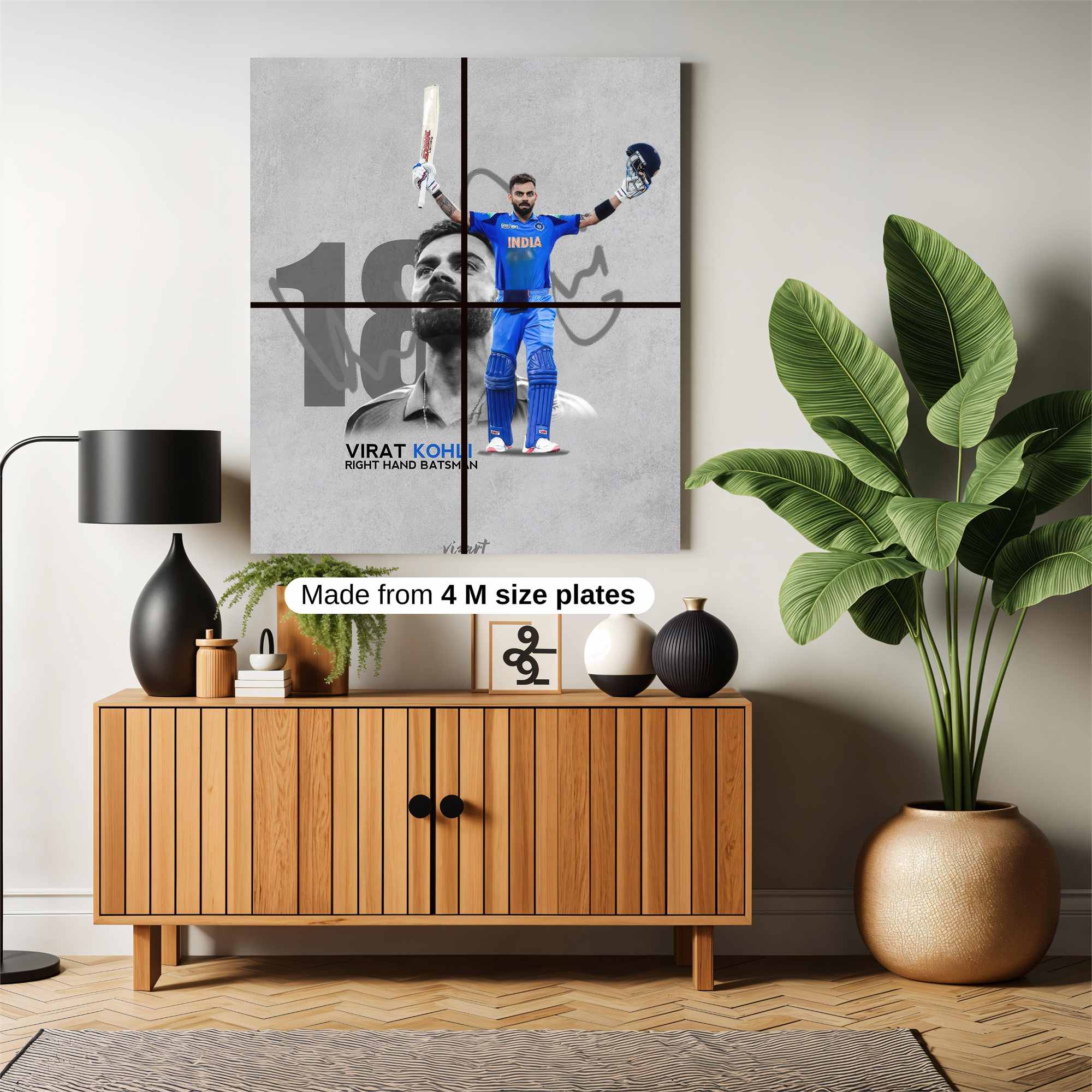 Kohli Triumphant Safe Wall Magnetic / M