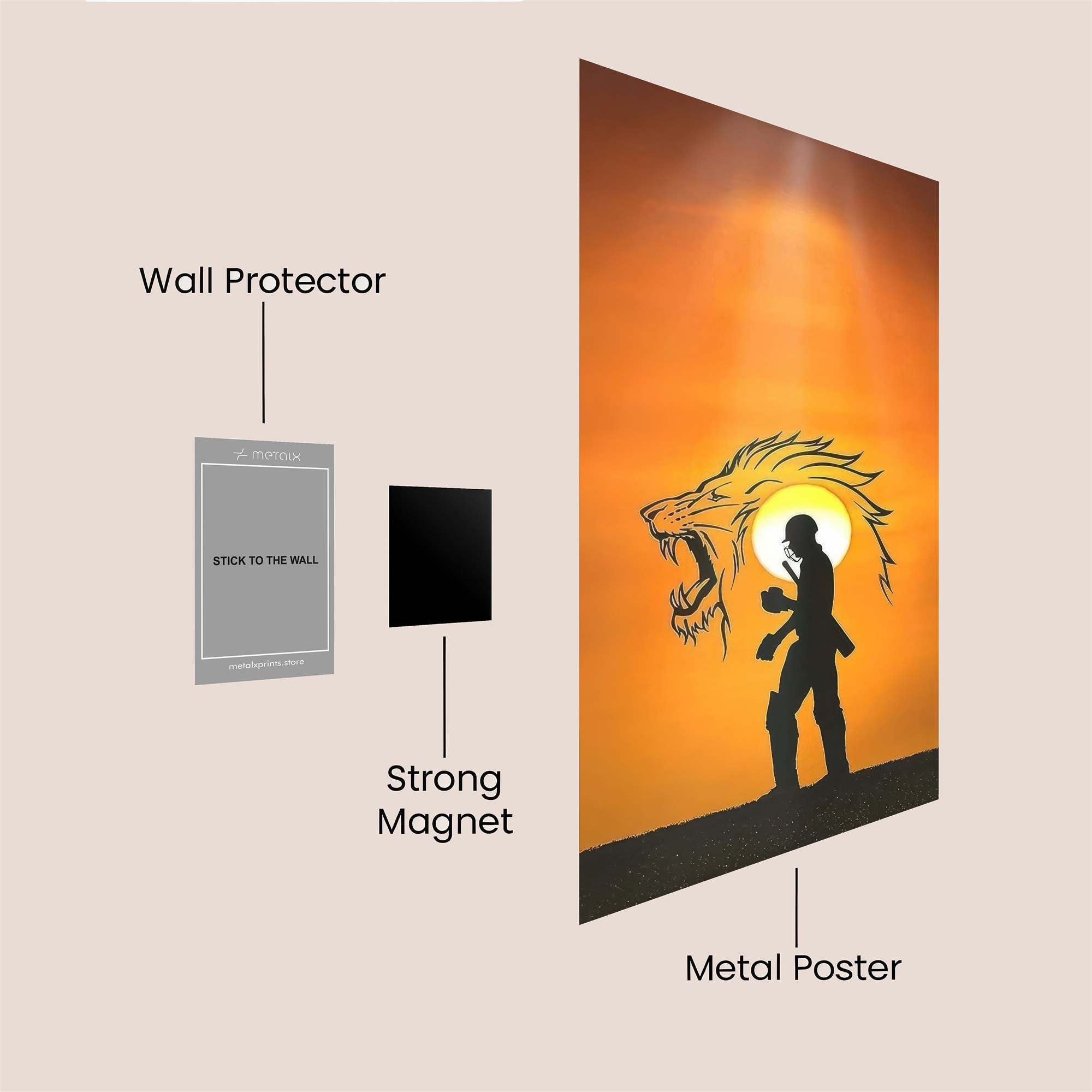 Lionheart Valor Safe Wall Magnetic / M