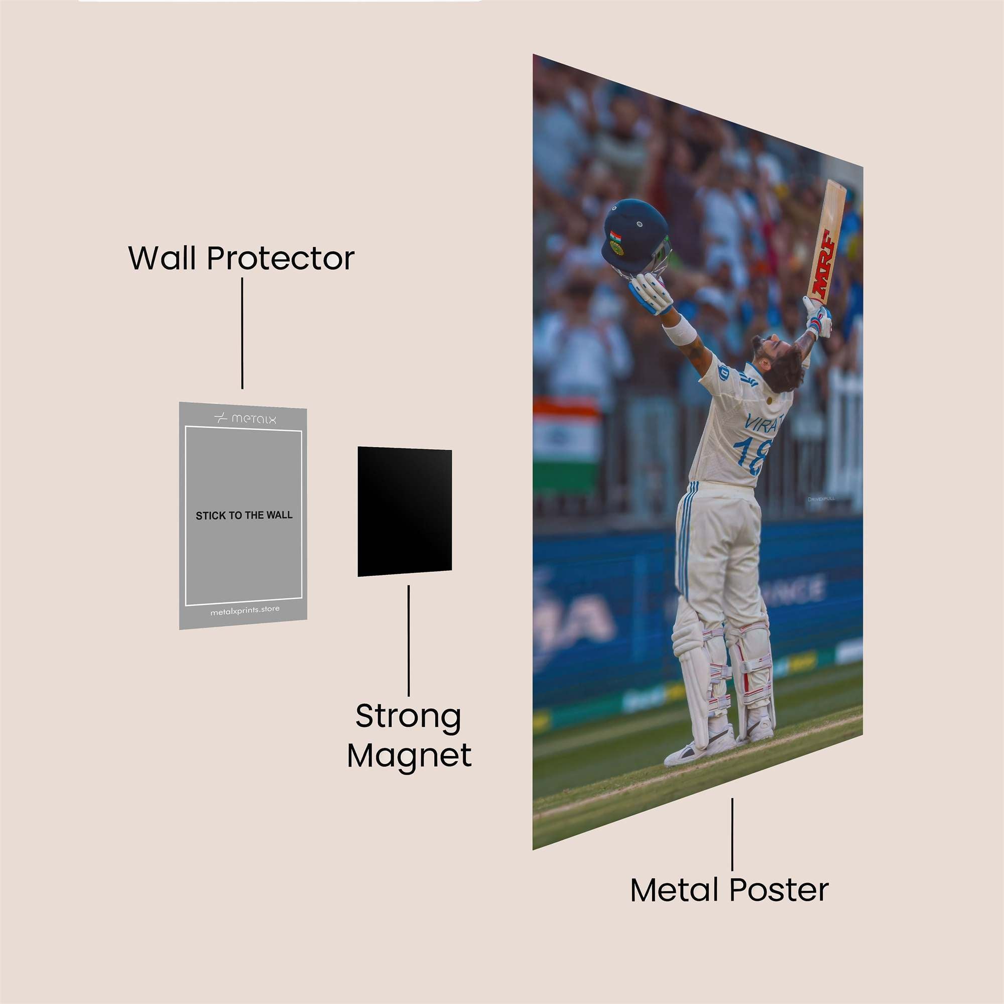 Virat Victorious Safe Wall Magnetic / M