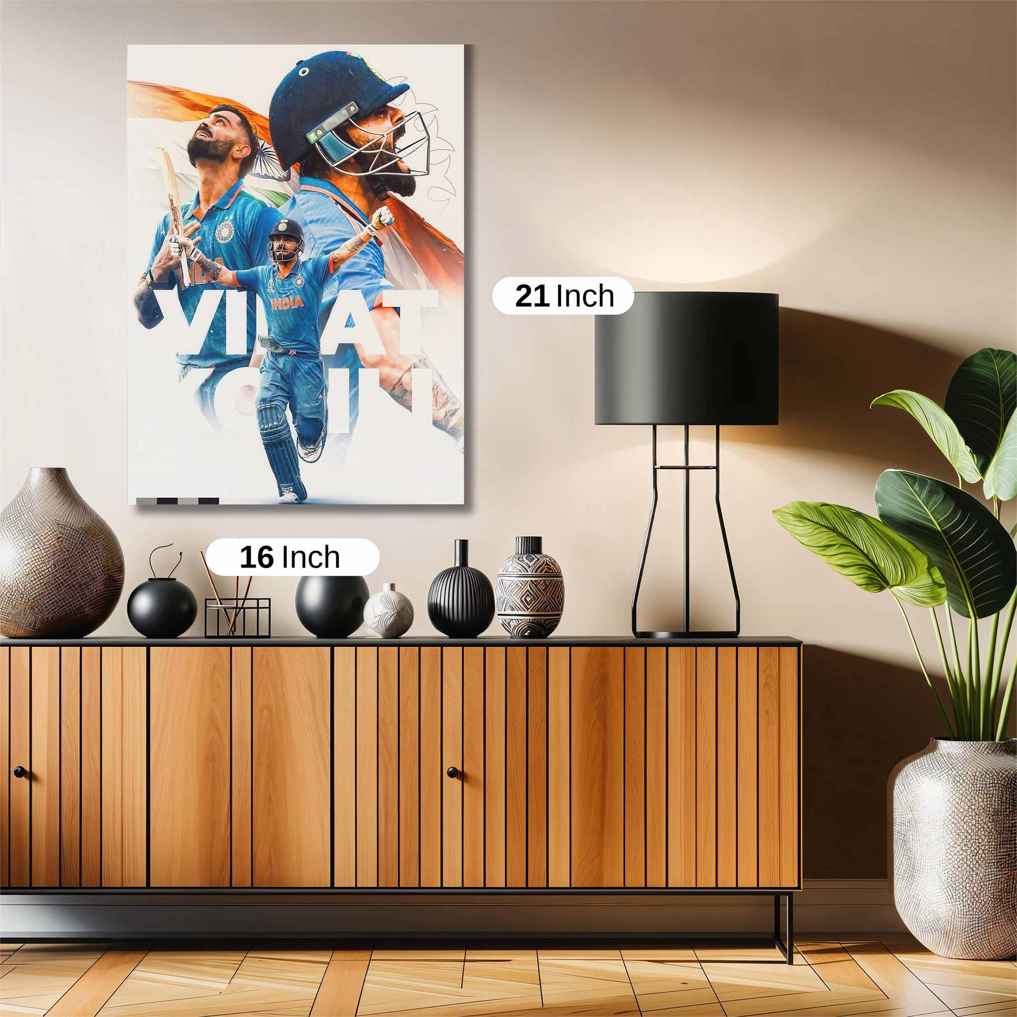 Kohli Triumphant Safe Wall Magnetic / M