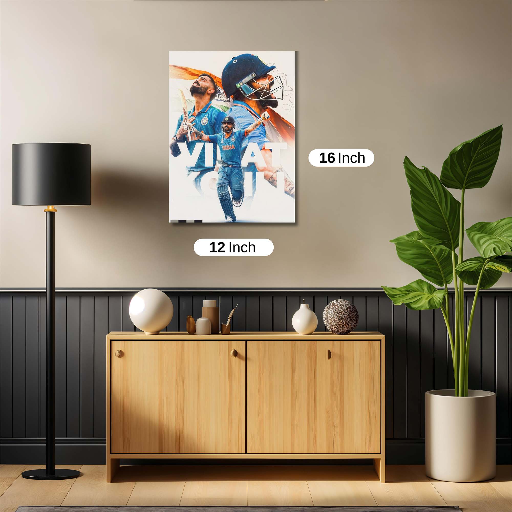 Kohli Triumphant Safe Wall Magnetic / M