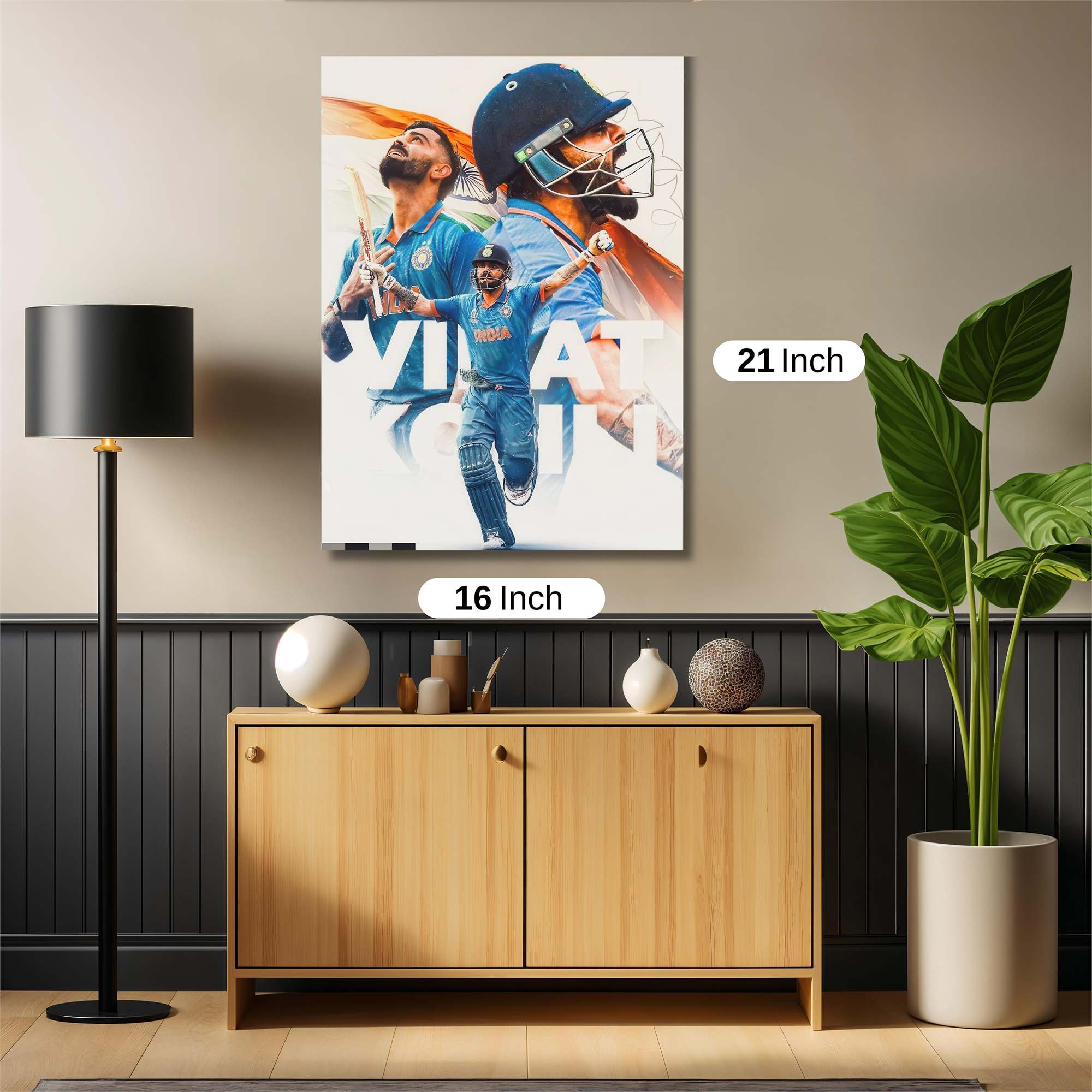 Kohli Triumphant Safe Wall Magnetic / M