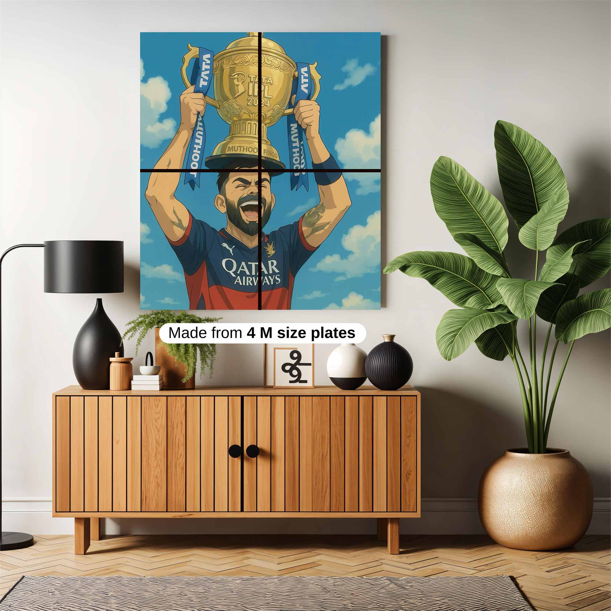 Kohli Triumphant Safe Wall Magnetic / M