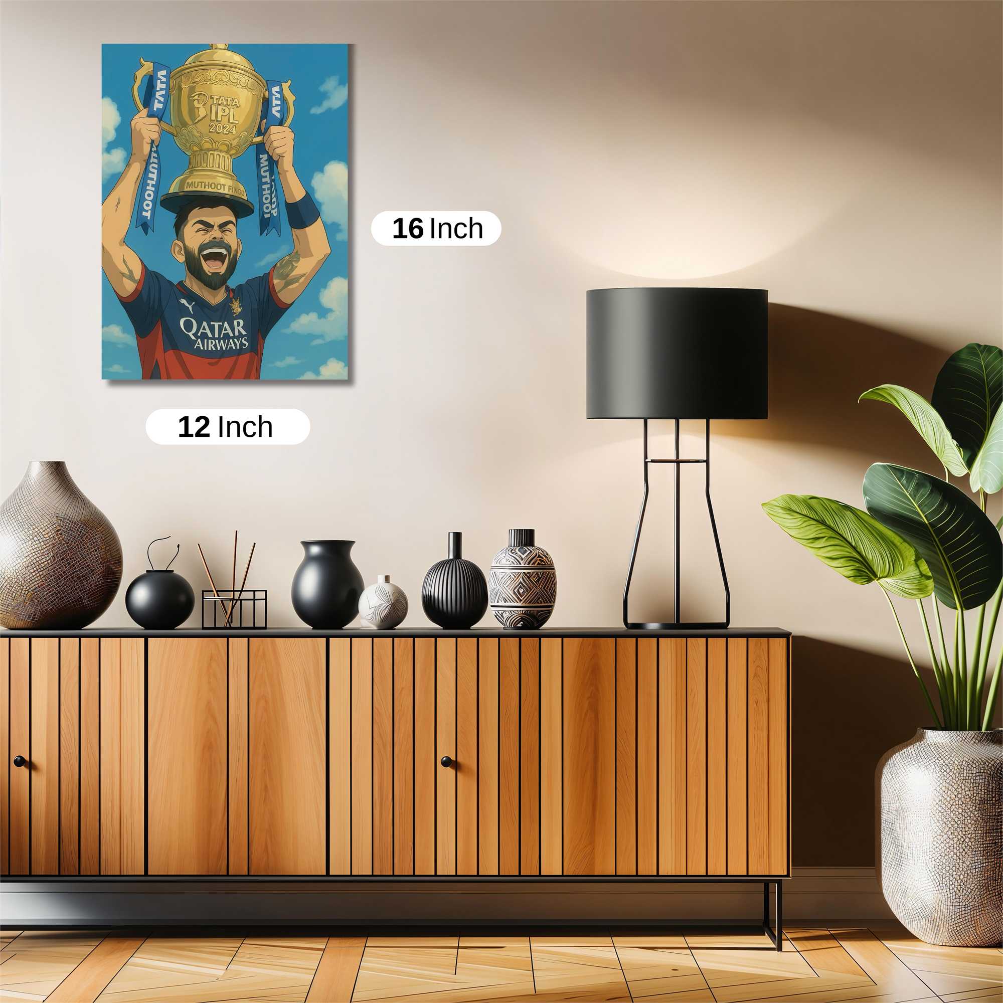 Kohli Triumphant Safe Wall Magnetic / M