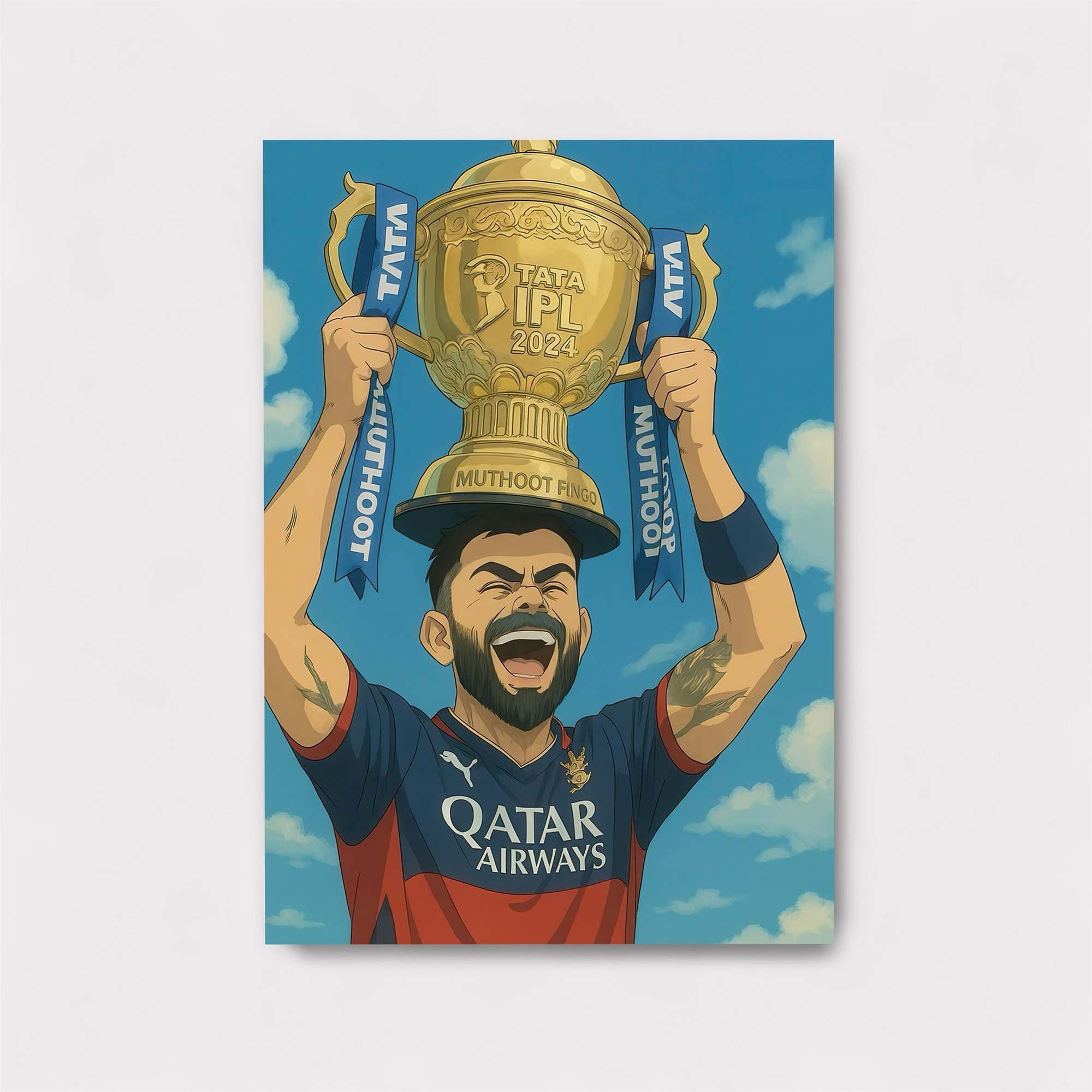 Kohli Triumphant Safe Wall Magnetic / M