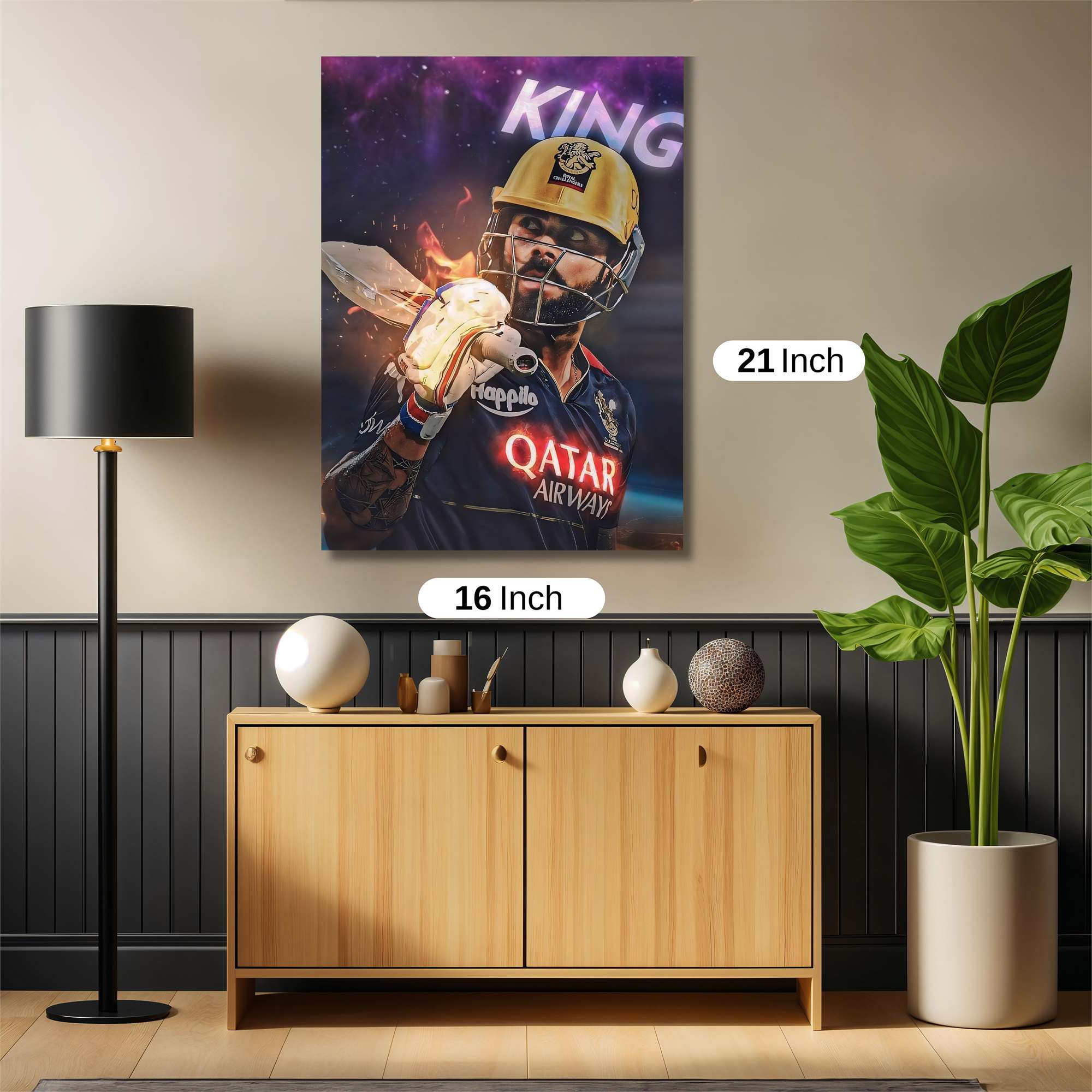 Virat Fiery Safe Wall Magnetic / M