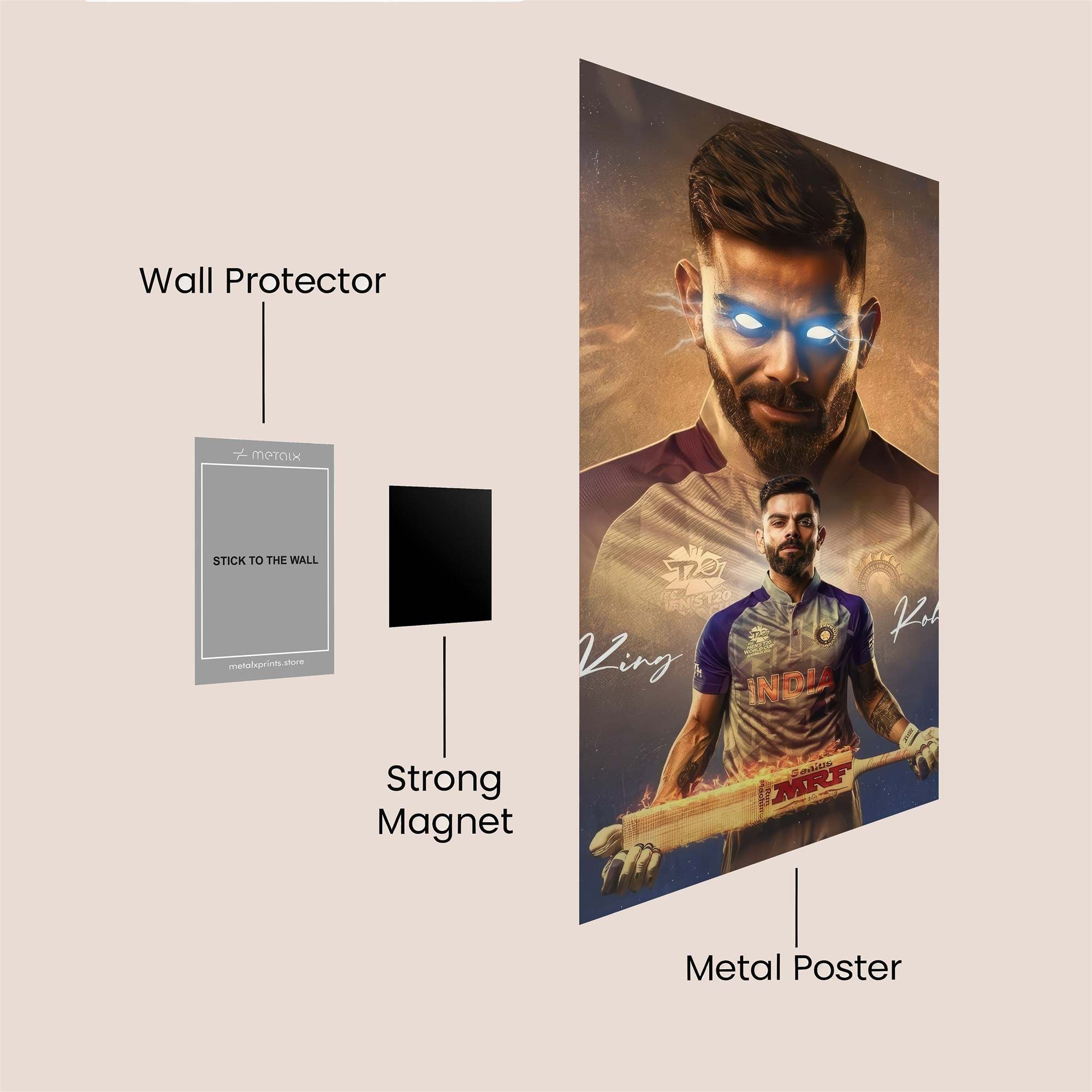 Virat Fierce Safe Wall Magnetic / M