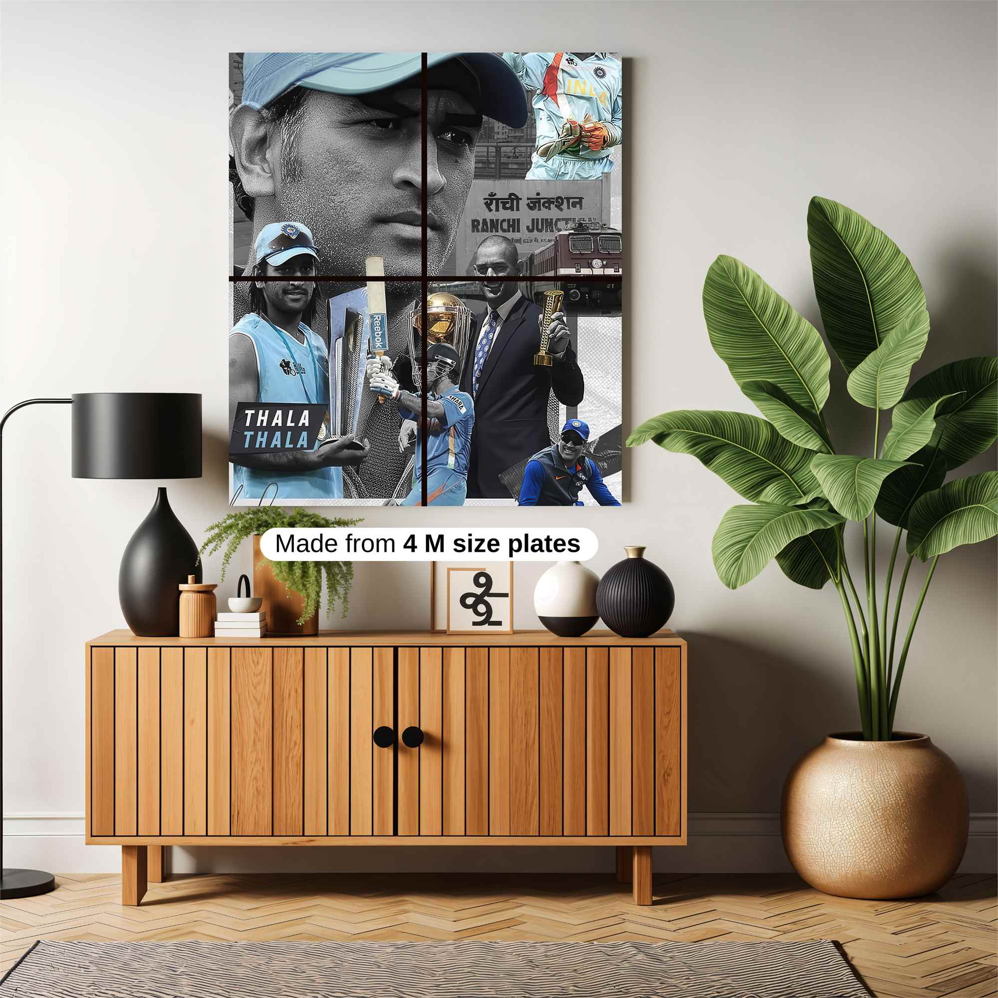 Dhoni Triumphant Safe Wall Magnetic / M