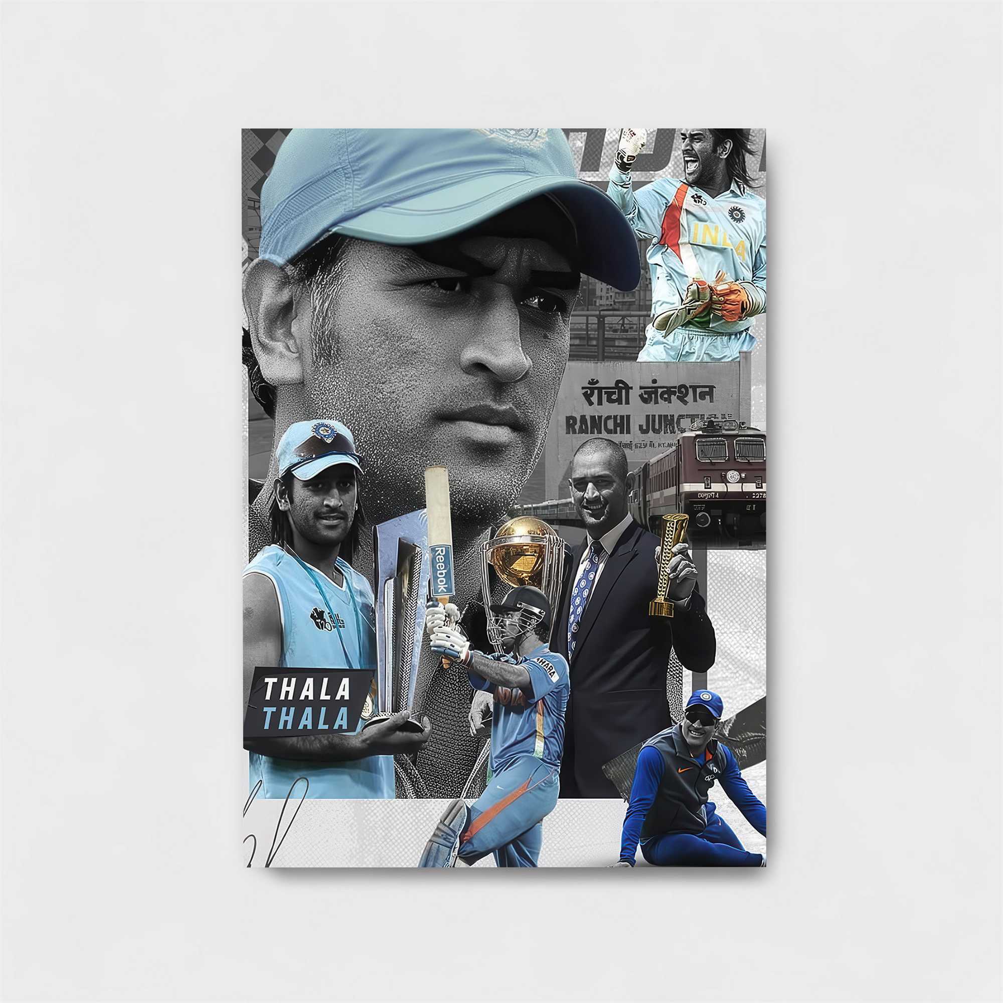 Dhoni Triumphant Safe Wall Magnetic / M