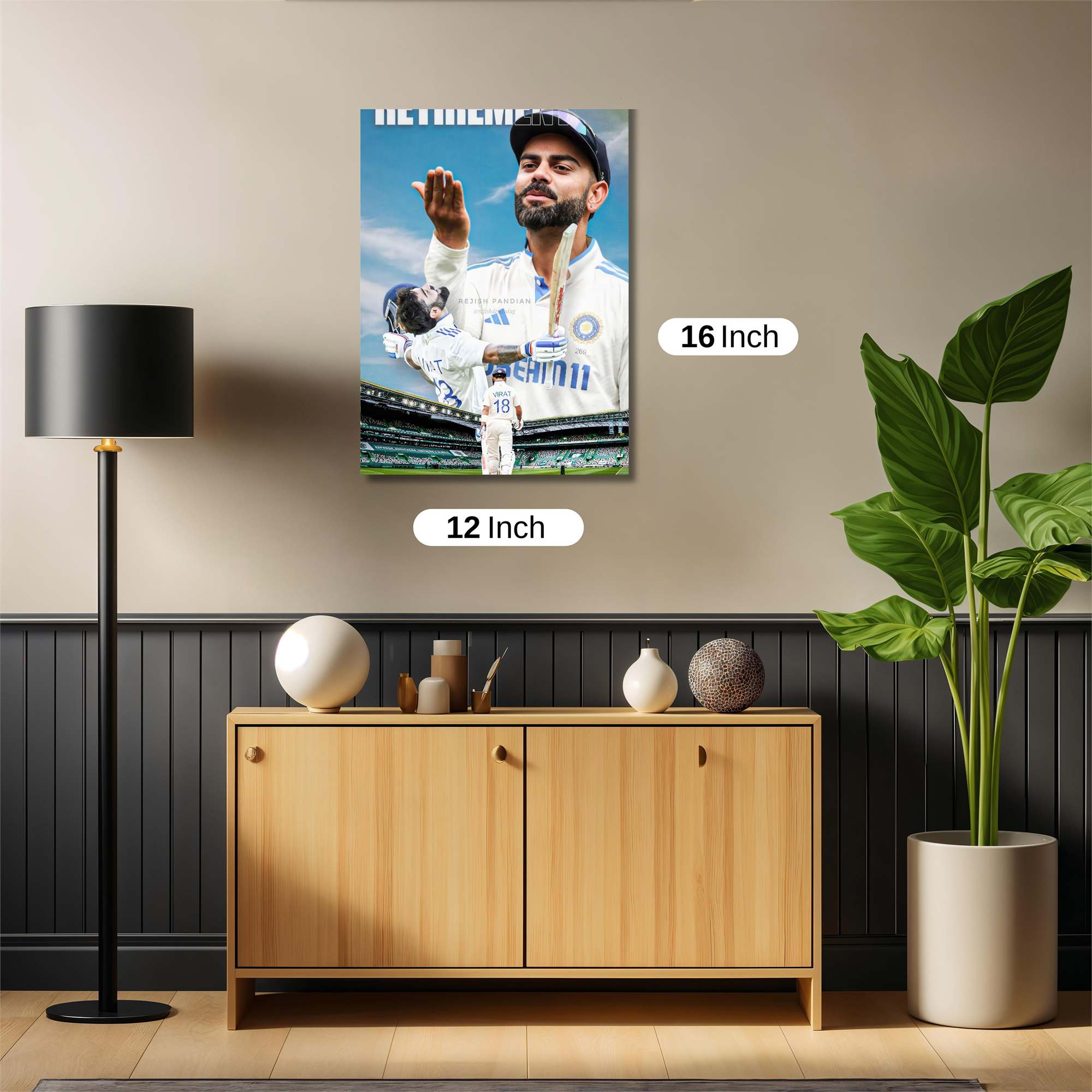 Kohli Farewell Safe Wall Magnetic / M