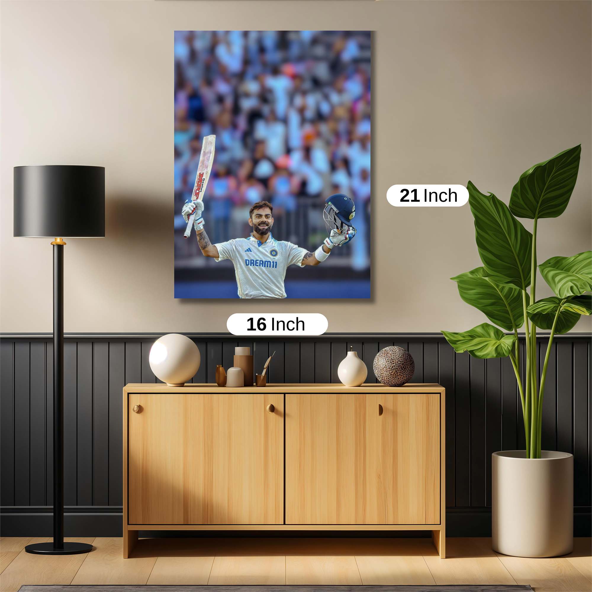 Kohli Triumphant Safe Wall Magnetic / M