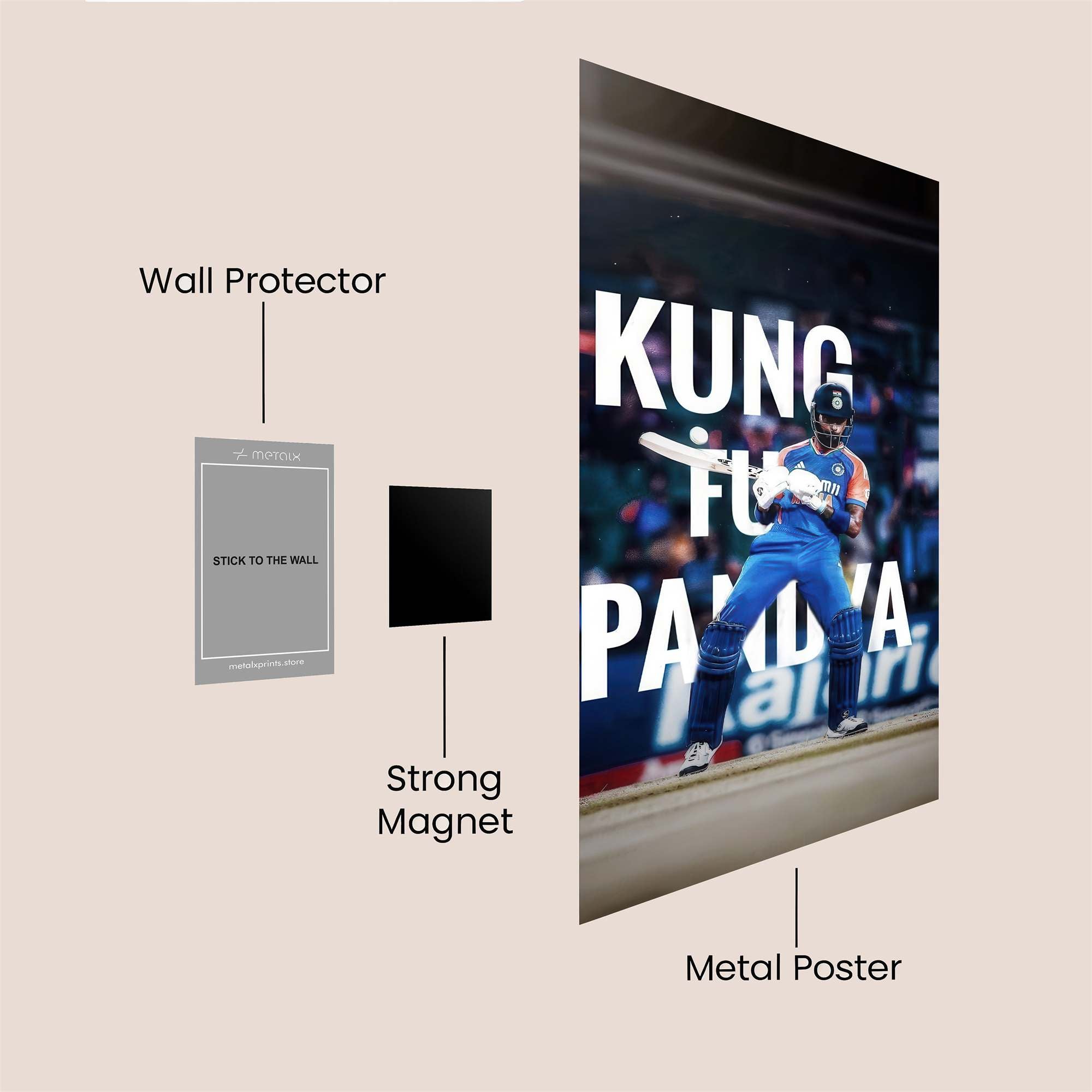 Pandya Power Safe Wall Magnetic / M