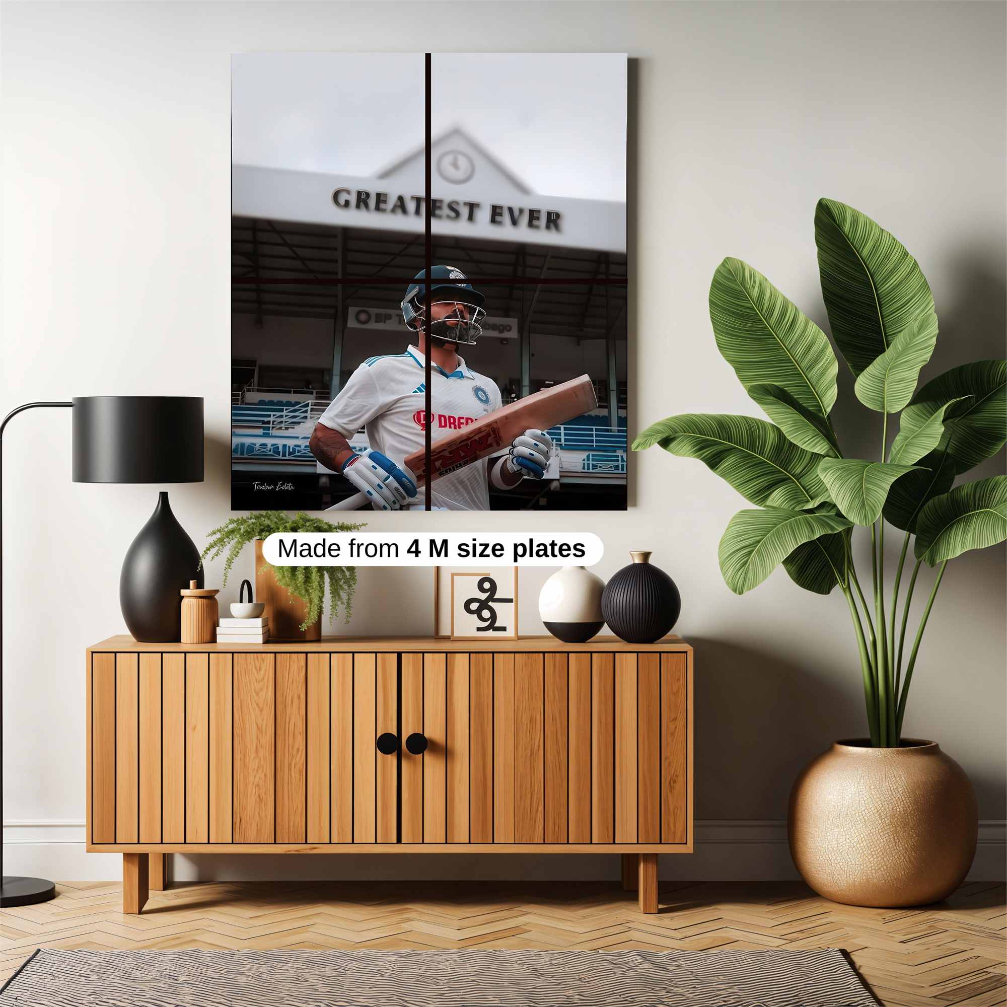 Kohli Triumphant Safe Wall Magnetic / M