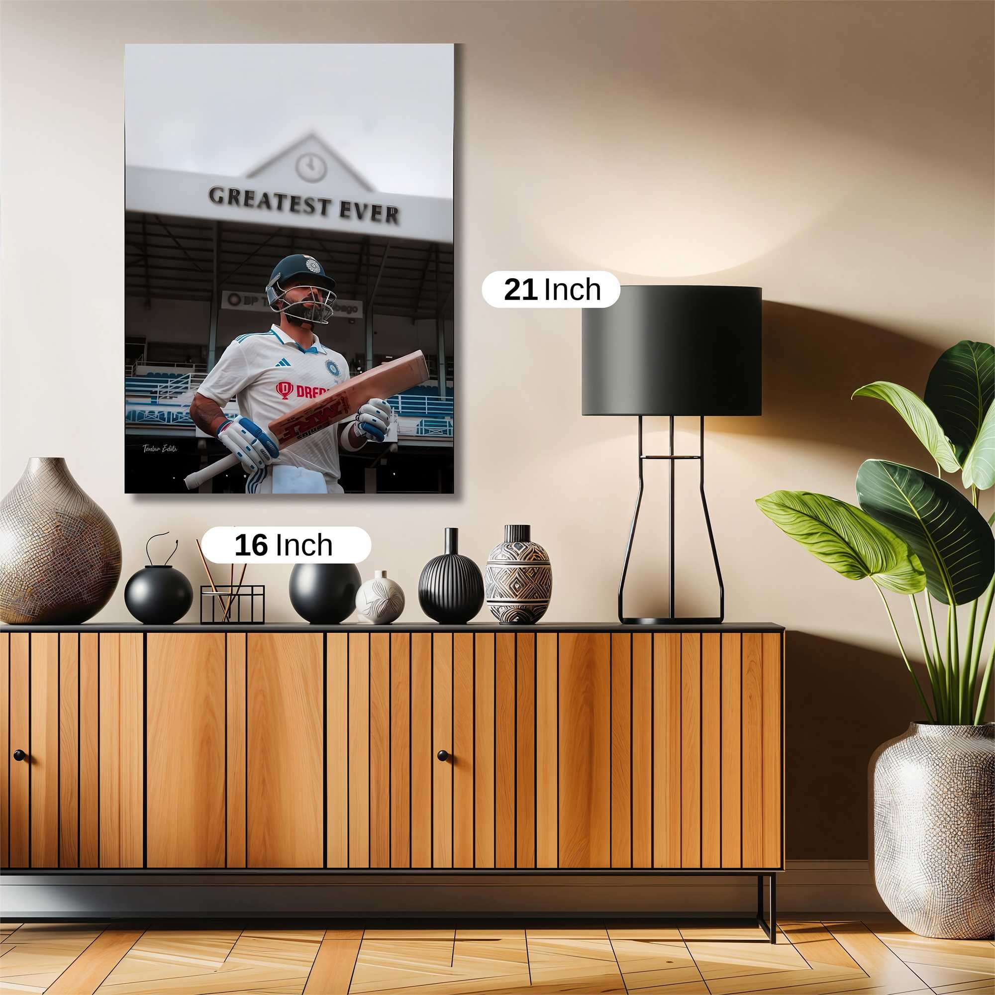 Kohli Triumphant Safe Wall Magnetic / M