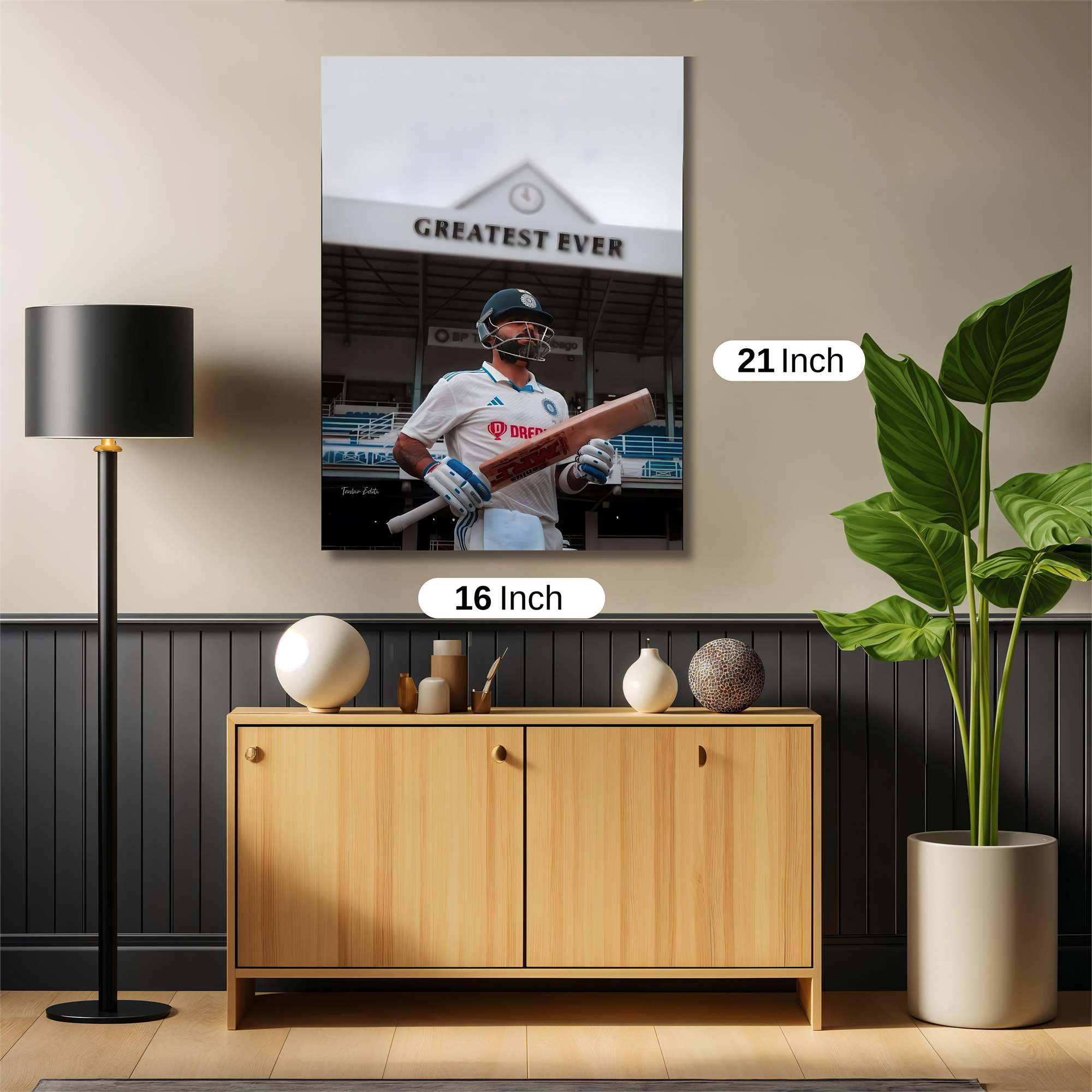 Kohli Triumphant Safe Wall Magnetic / M