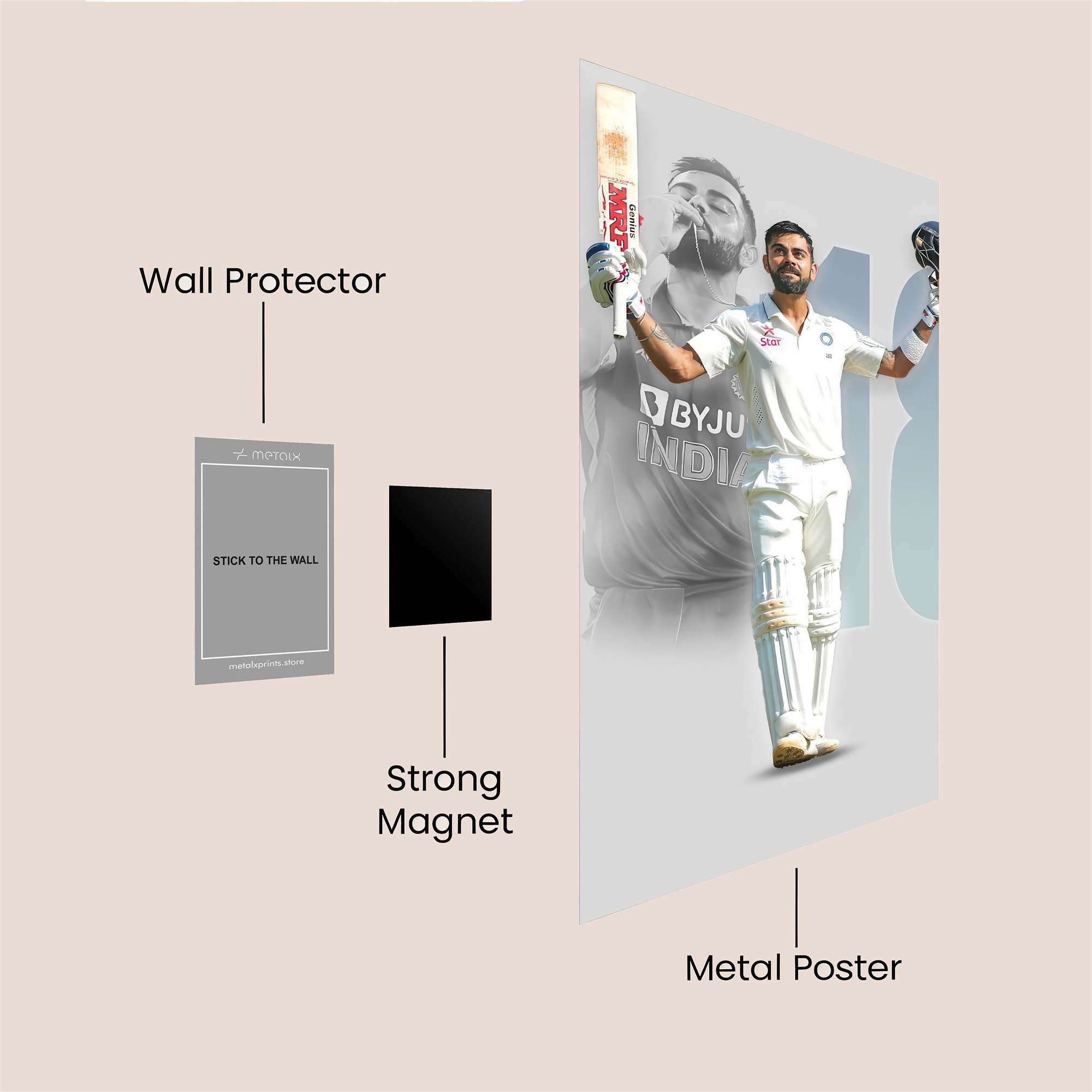 Virat Triumphant Safe Wall Magnetic / M