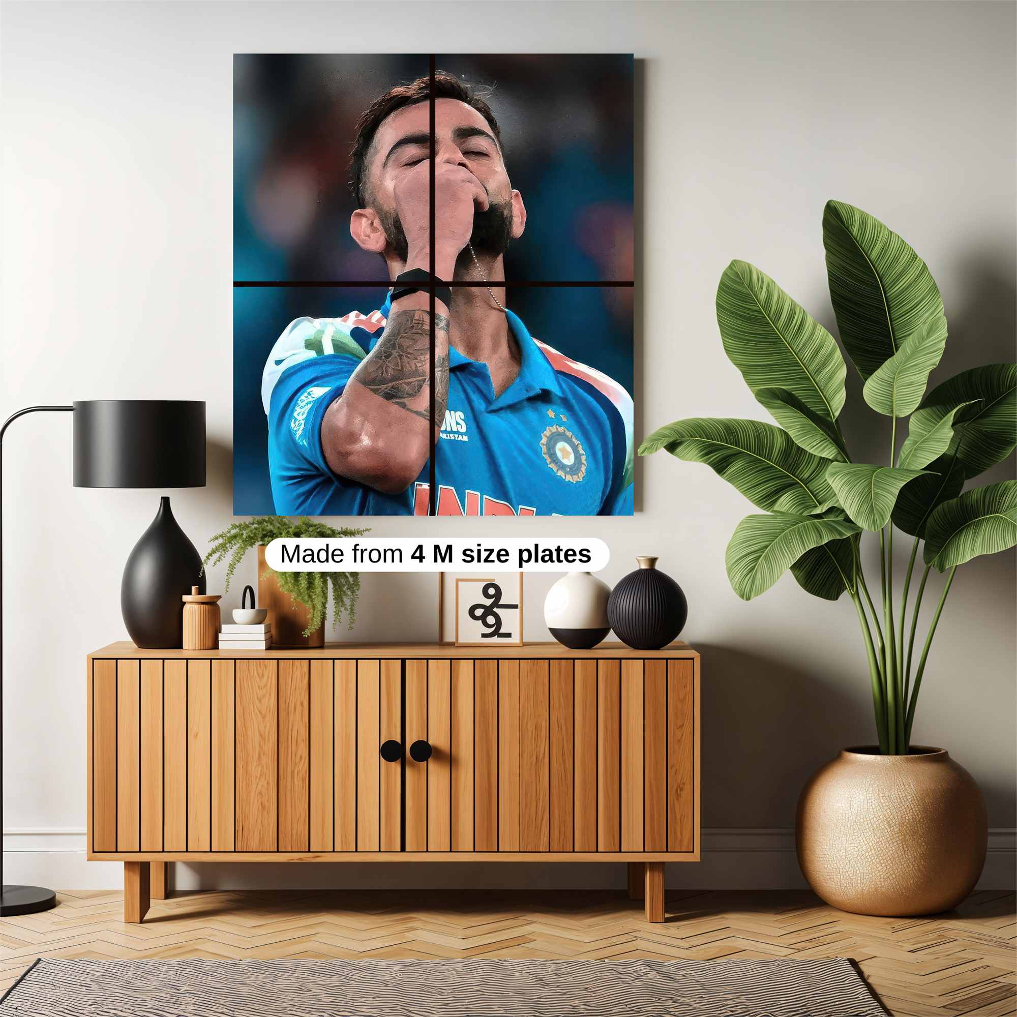 Kohli Triumphant Safe Wall Magnetic / M