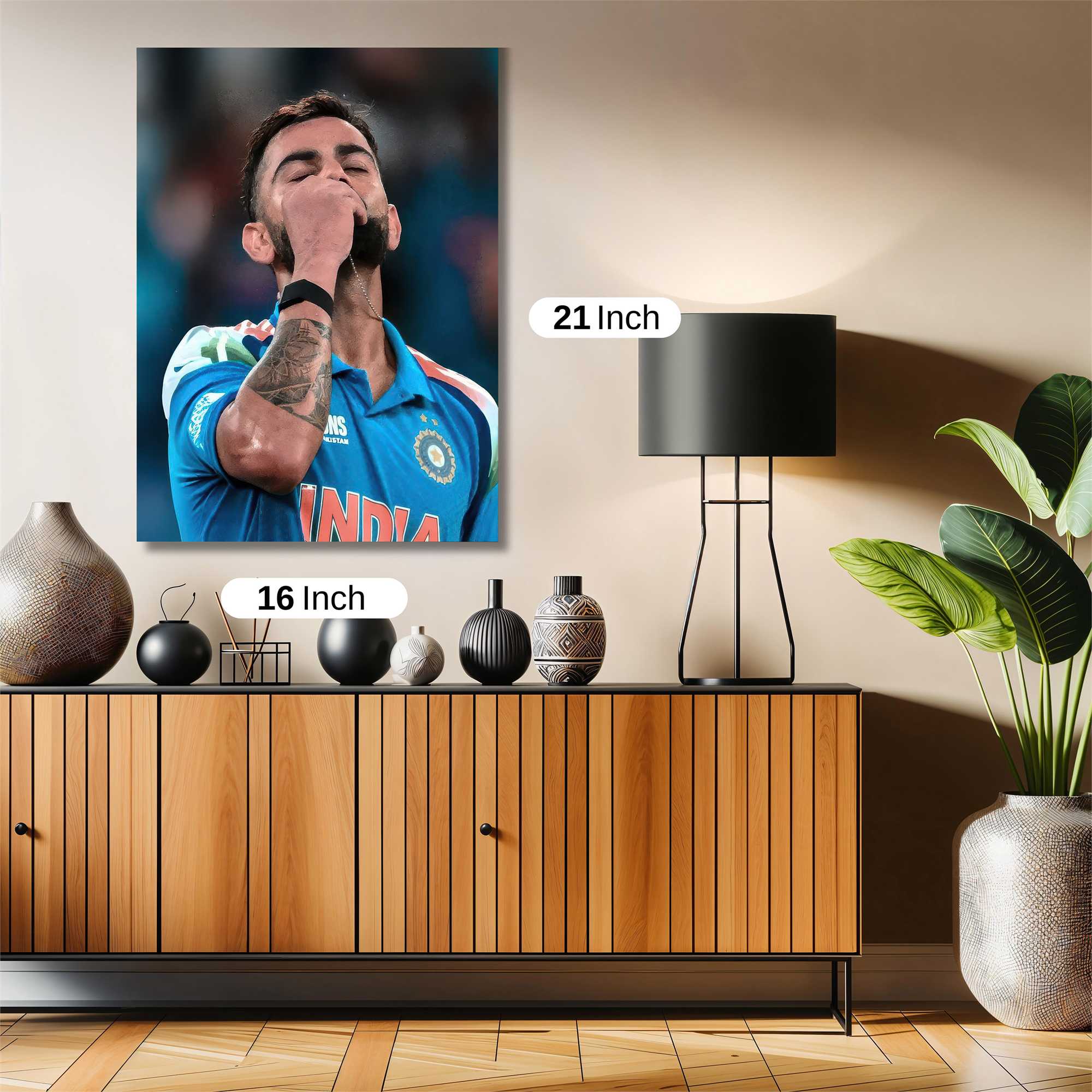 Kohli Triumphant Safe Wall Magnetic / M