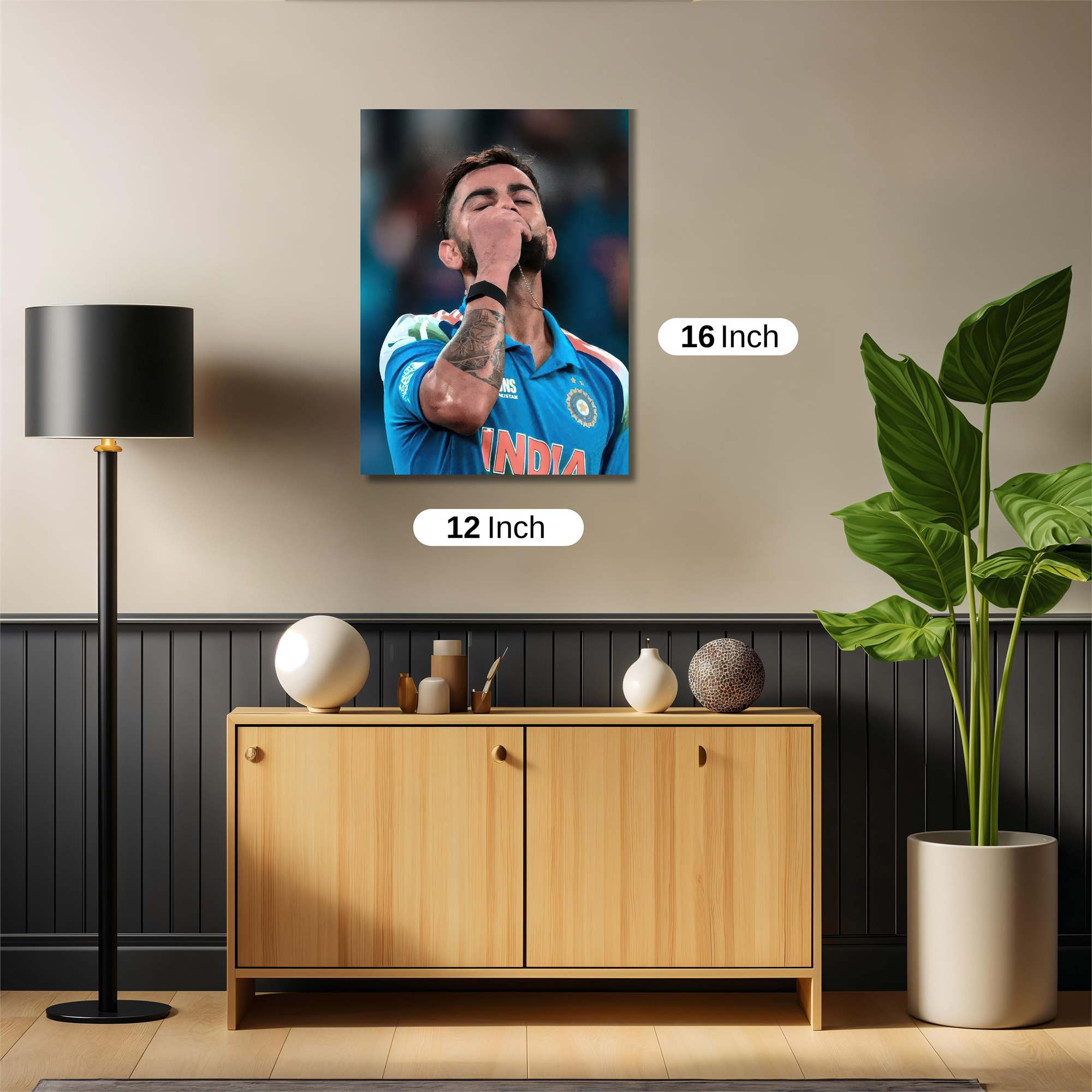 Kohli Triumphant Safe Wall Magnetic / M