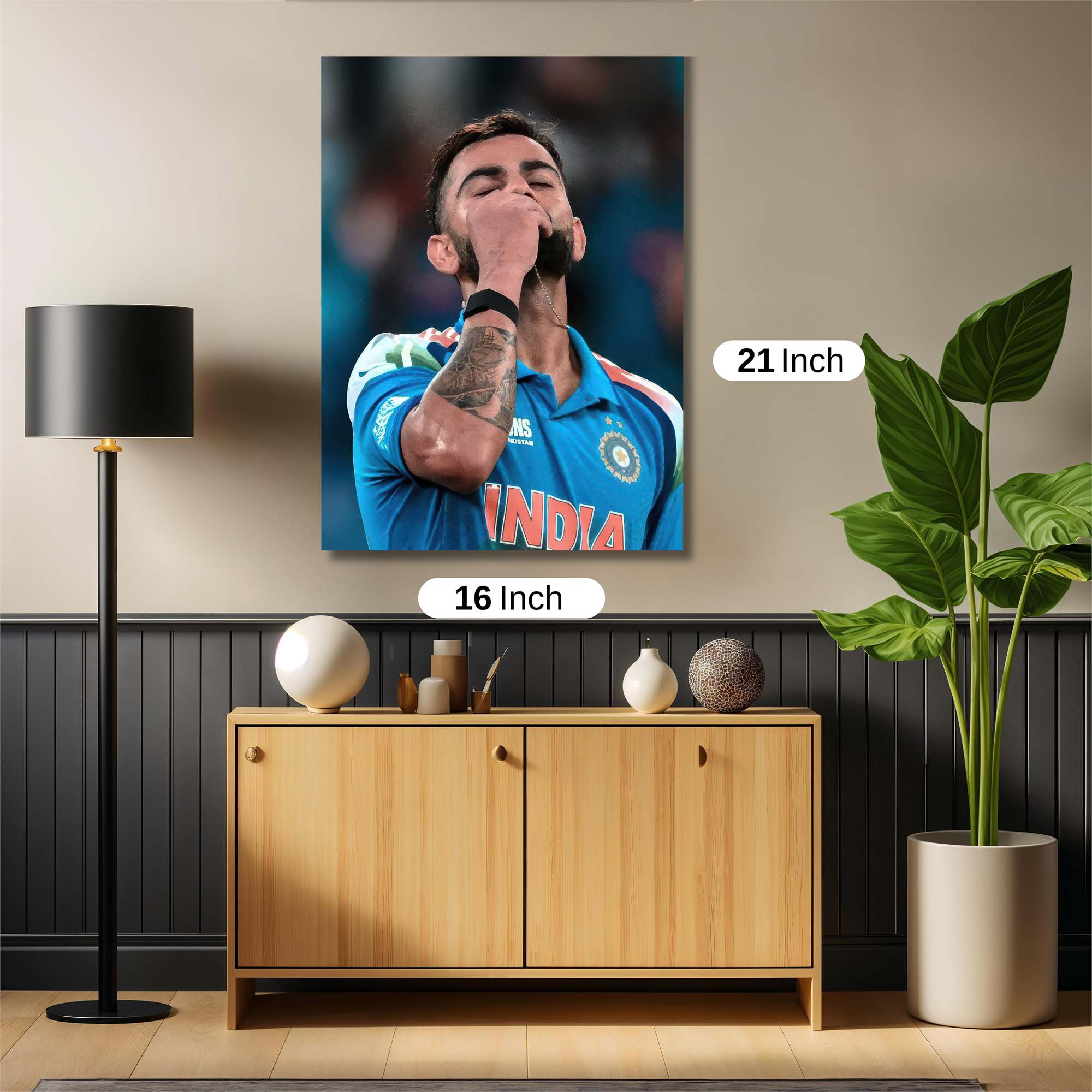 Kohli Triumphant Safe Wall Magnetic / M