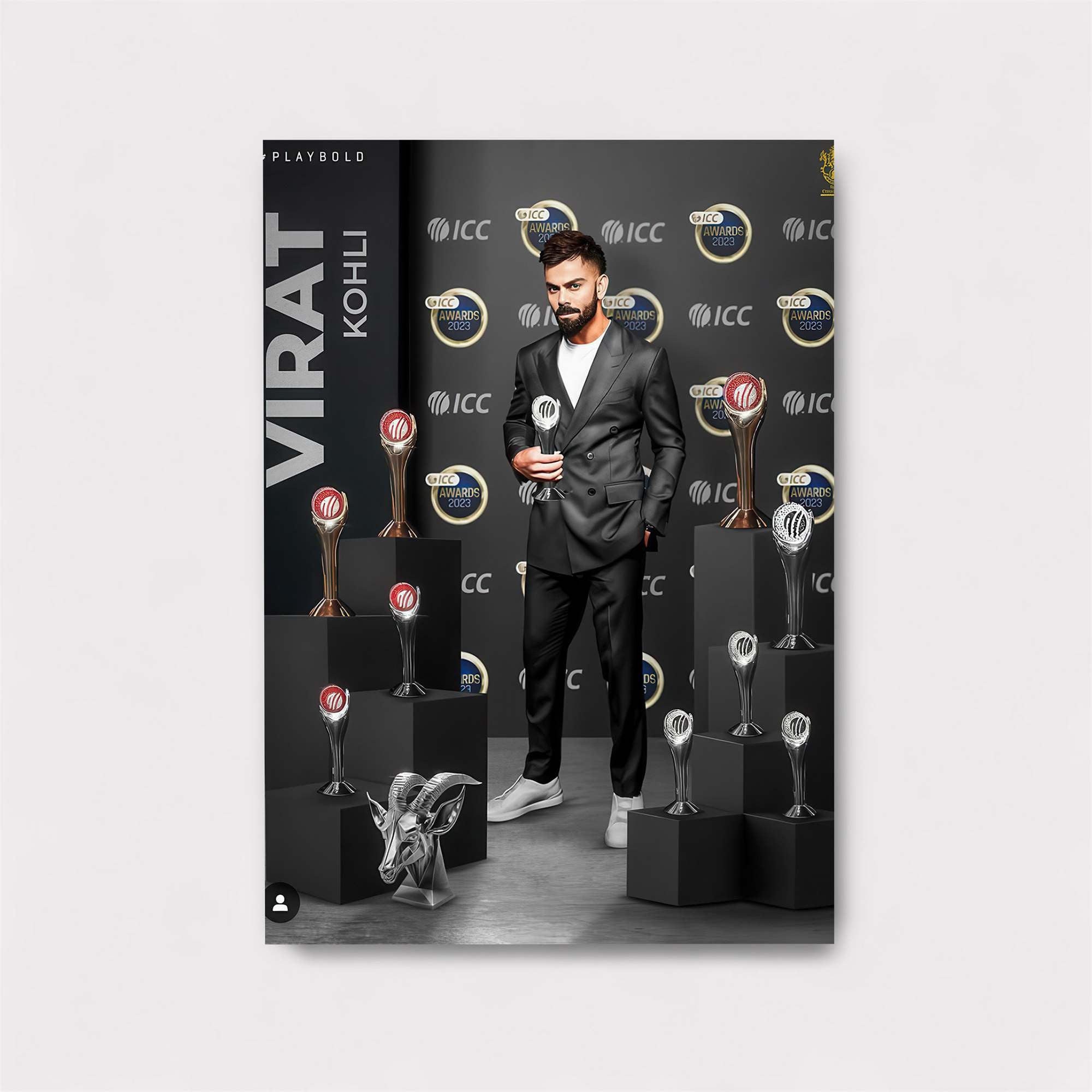 Virat Victorious Safe Wall Magnetic / M